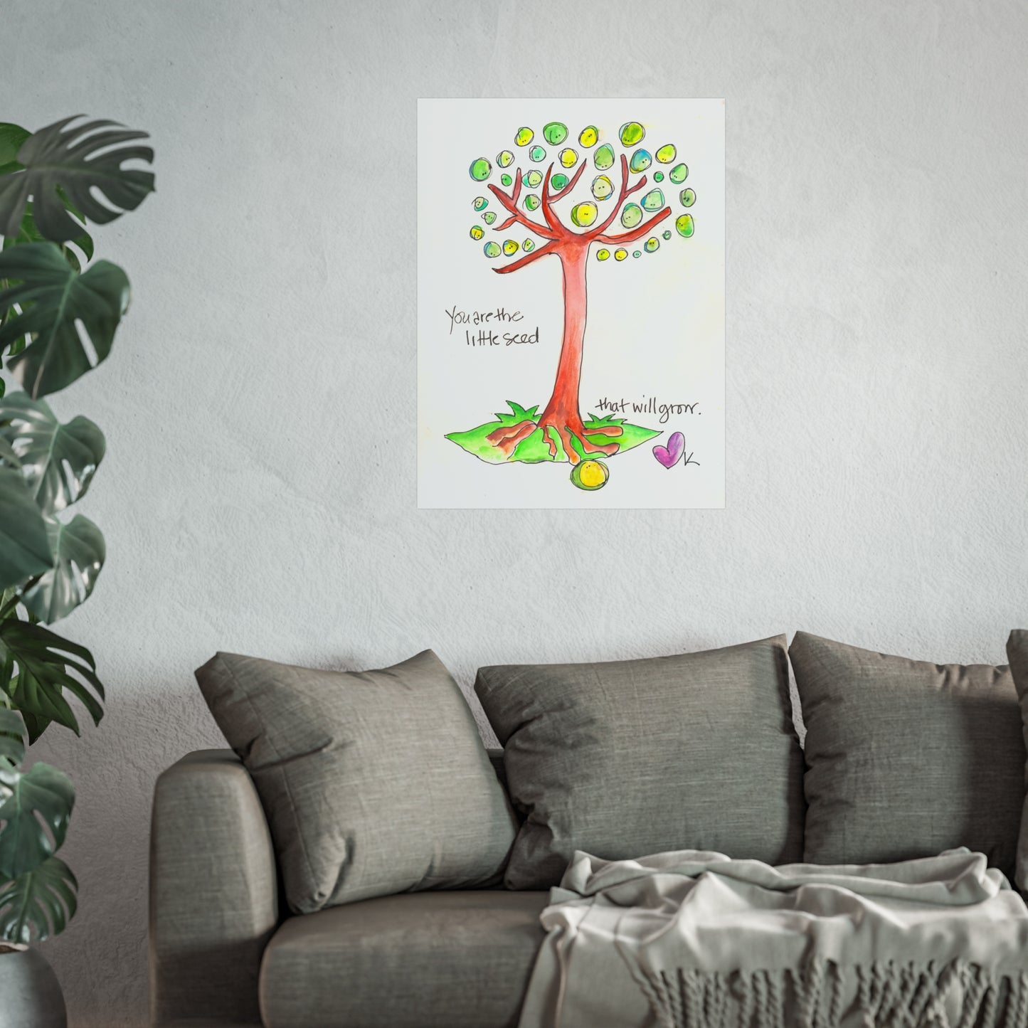 Fine Art Print - The Little Seed that Grew
