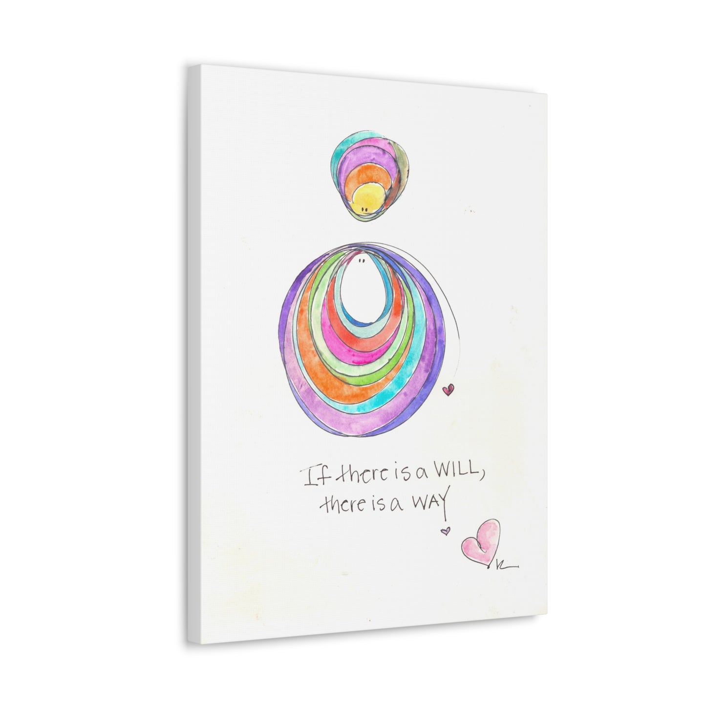 Canvas Gallery Wraps 1.25" - If there is a Will