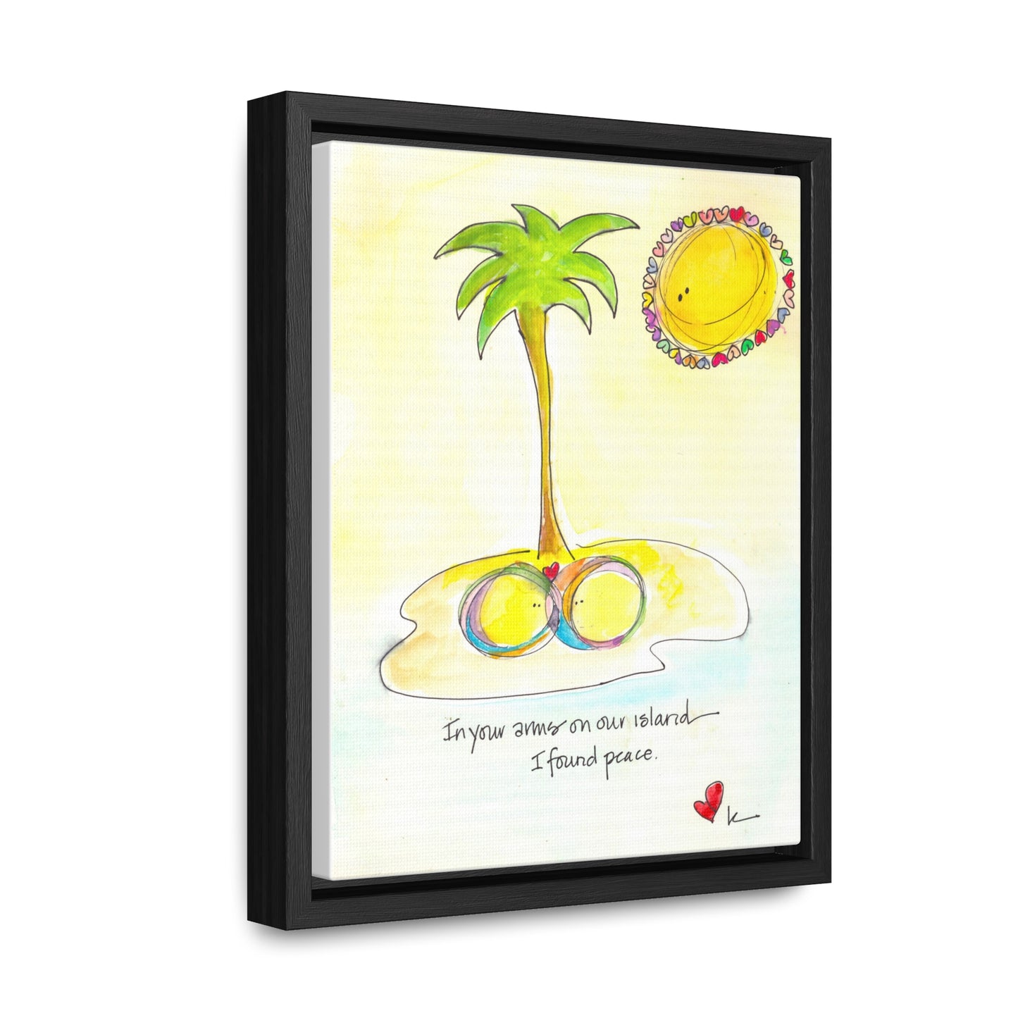 Gallery Canvas with Black Frame