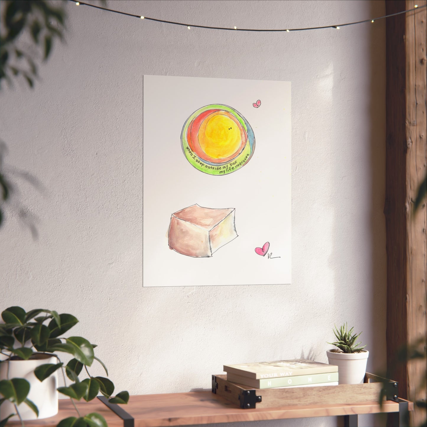 Fine Art Print - Outside my Box