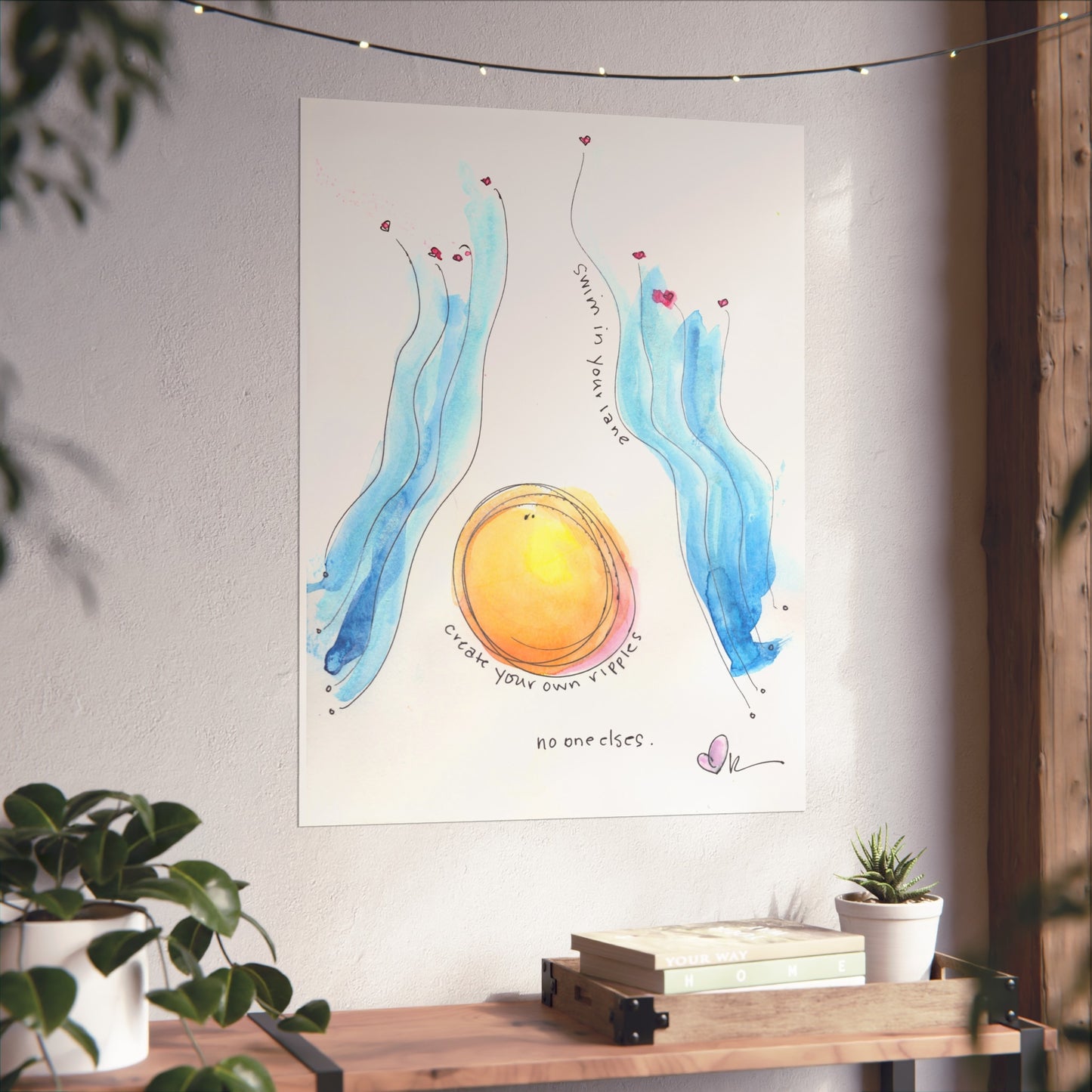 Fine Art Print - Create Your Own Ripples