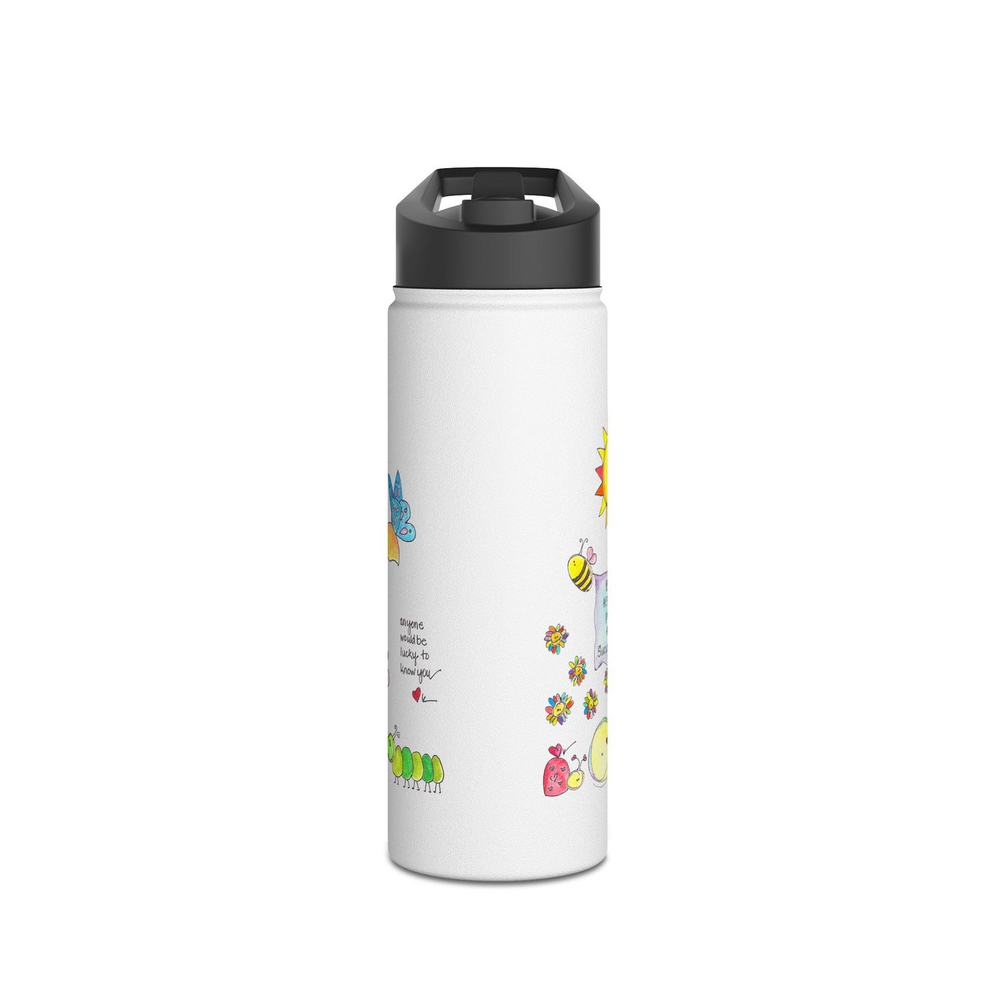 AFSP Indiana Stainless Steel Water Bottle, Standard Lid - Lucky to Know You