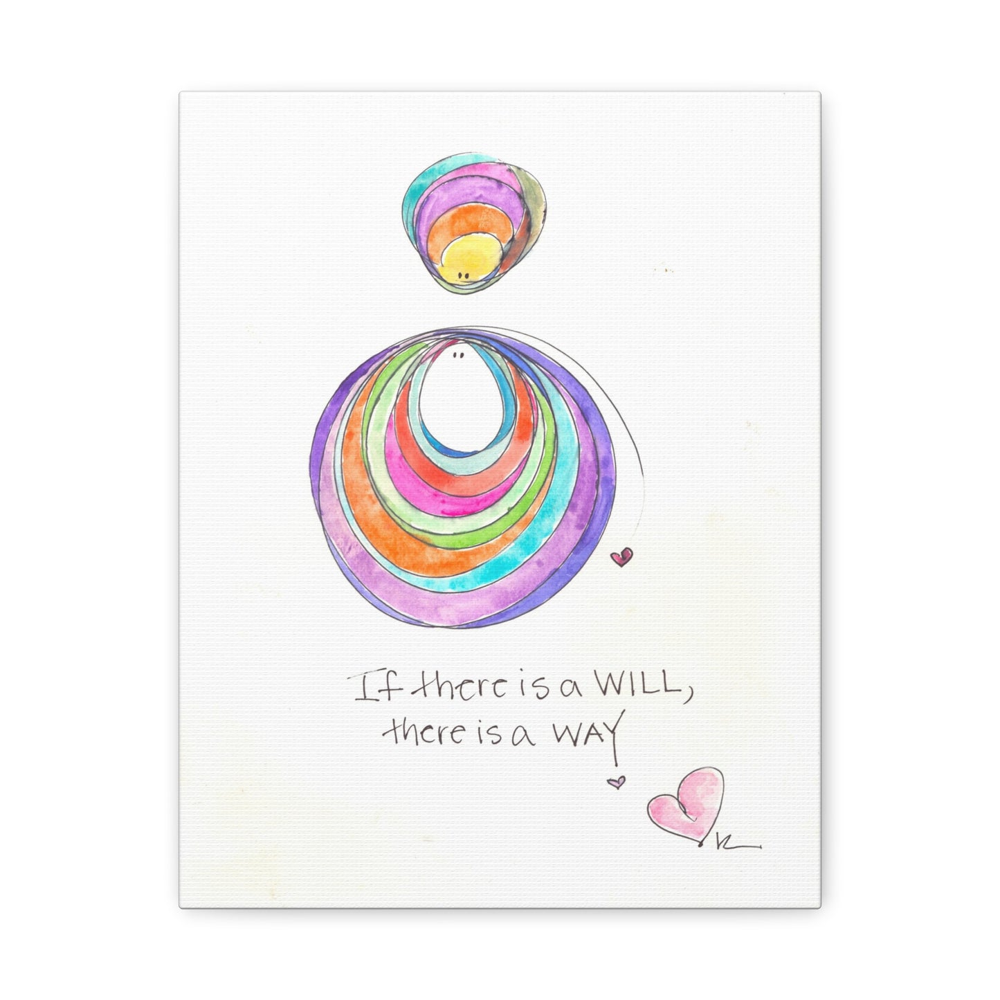 Canvas Gallery Wraps 1.25" - If there is a Will