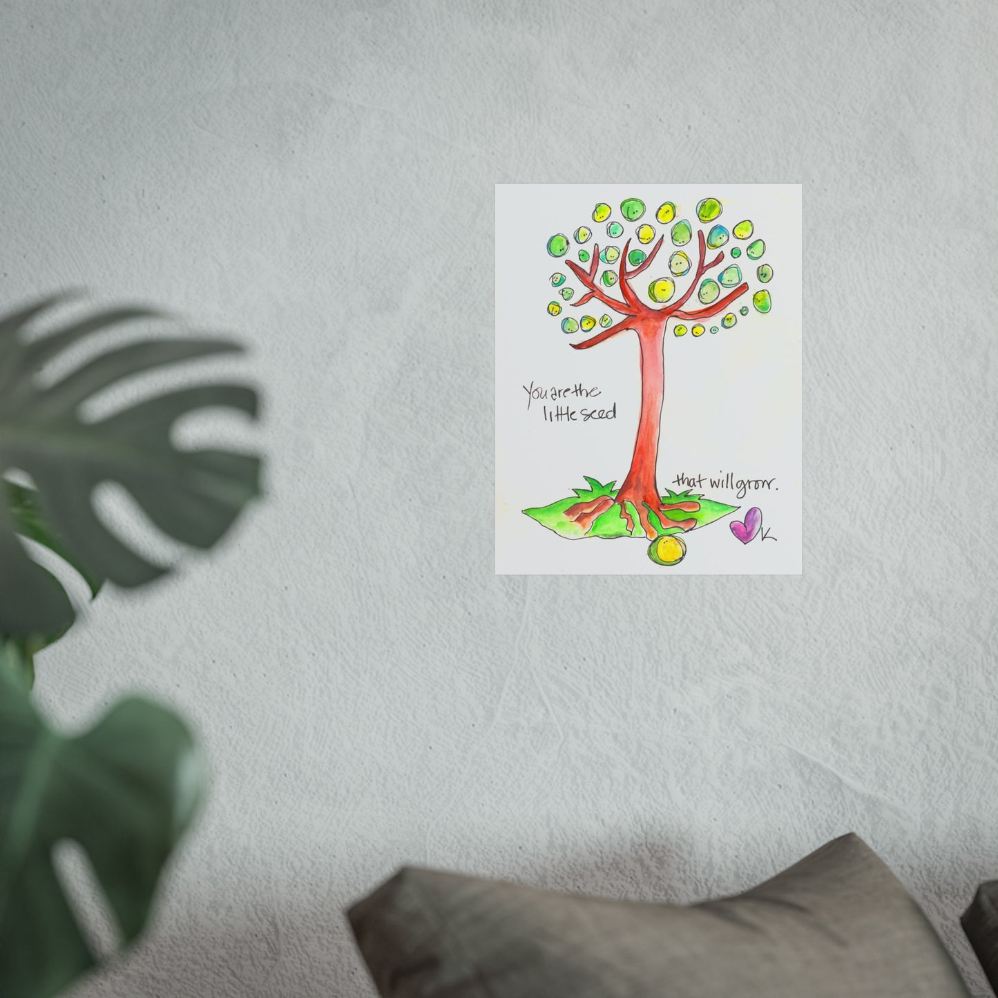 Fine Art Print - The Little Seed that Grew