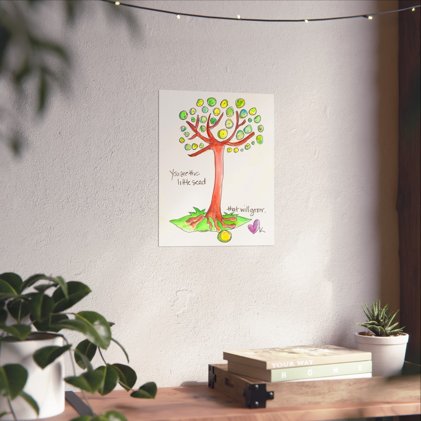 Fine Art Print - The Little Seed that Grew
