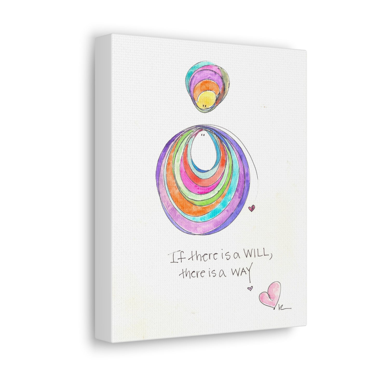 Canvas Gallery Wraps 1.25" - If there is a Will