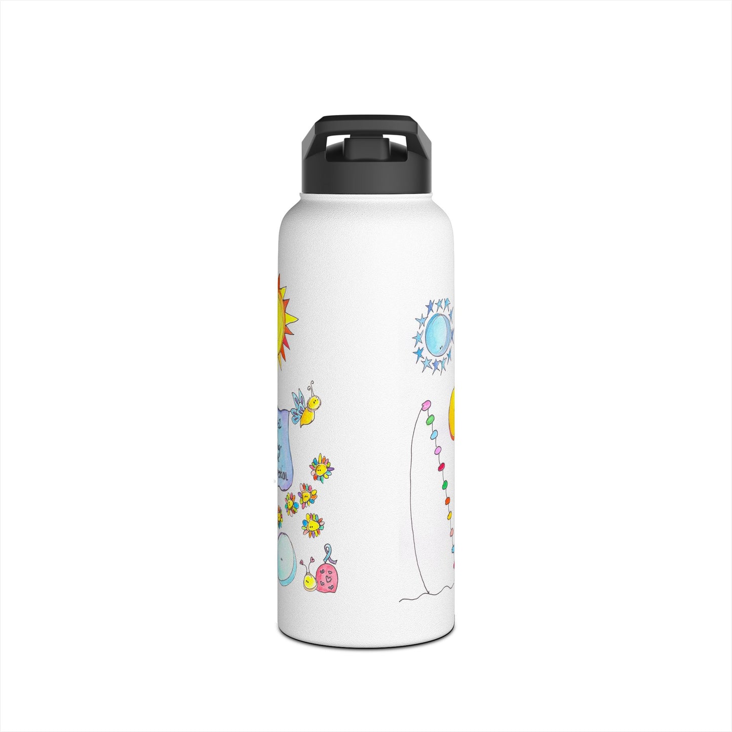AFSP National Stainless Steel Water Bottle, Standard Lid - Courageous Part of You