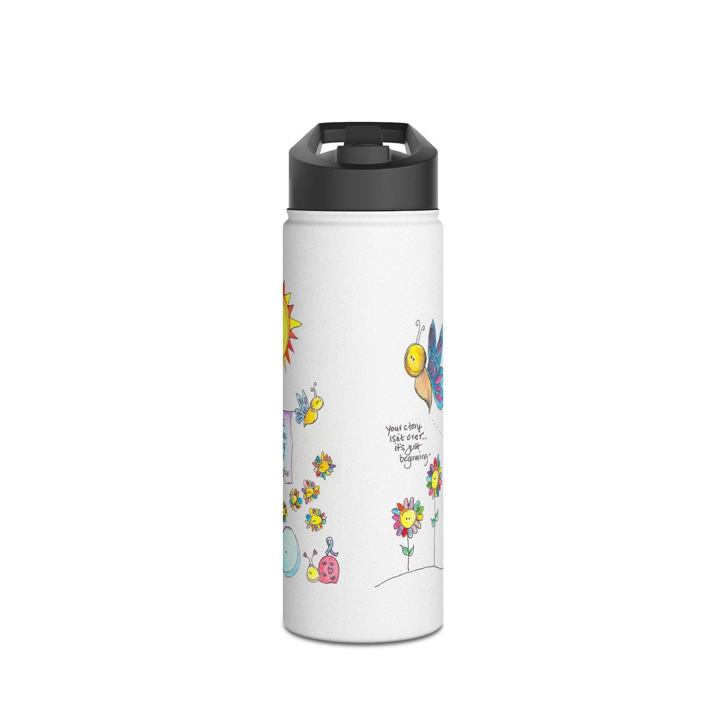 AFSP Indiana Stainless Steel Water Bottle - You are Just Beginning
