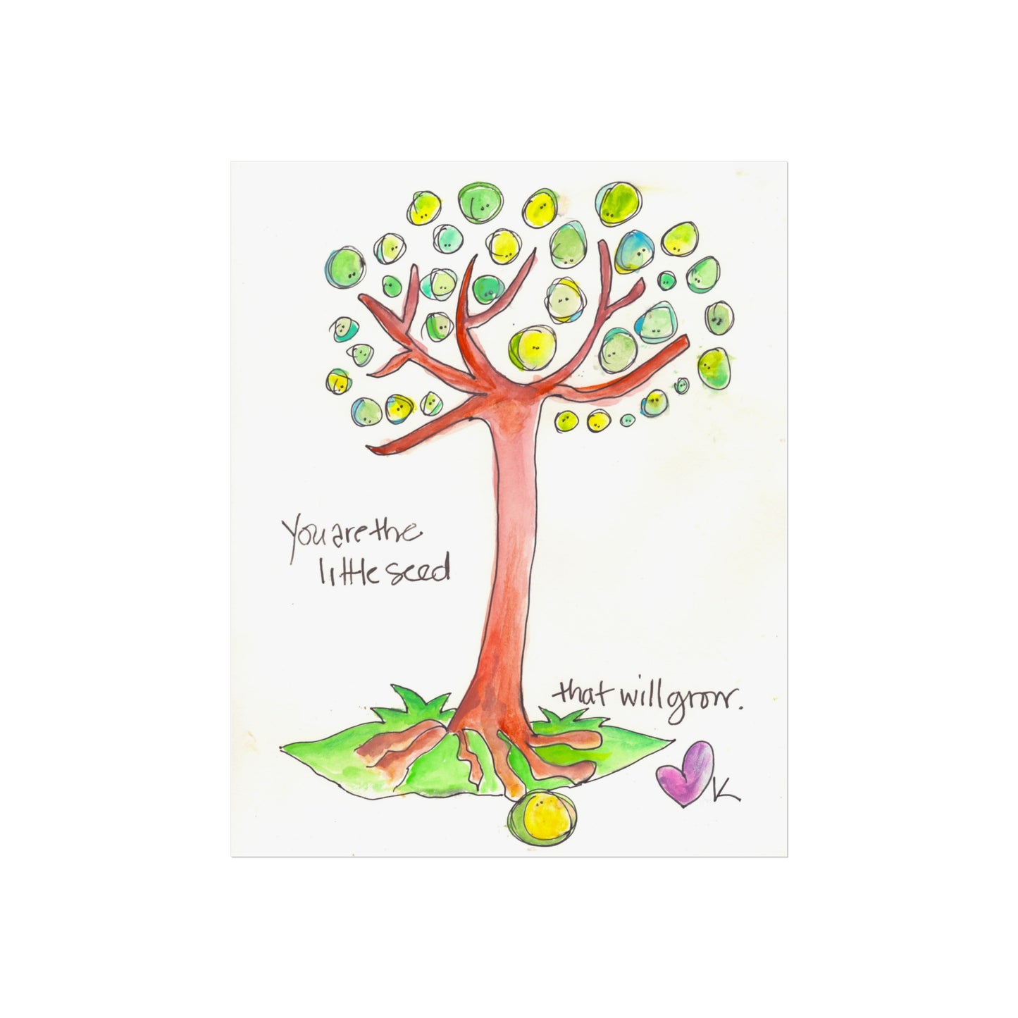 Fine Art Print - The Little Seed that Grew