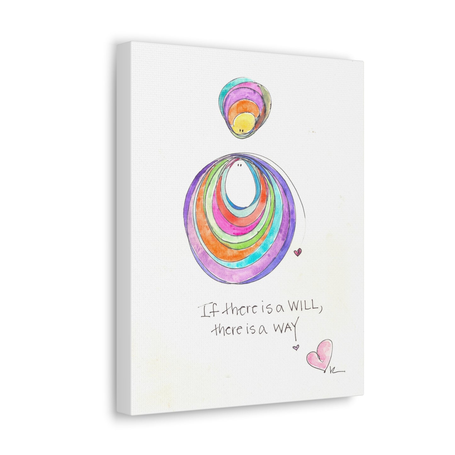 Canvas Gallery Wraps 1.25" - If there is a Will