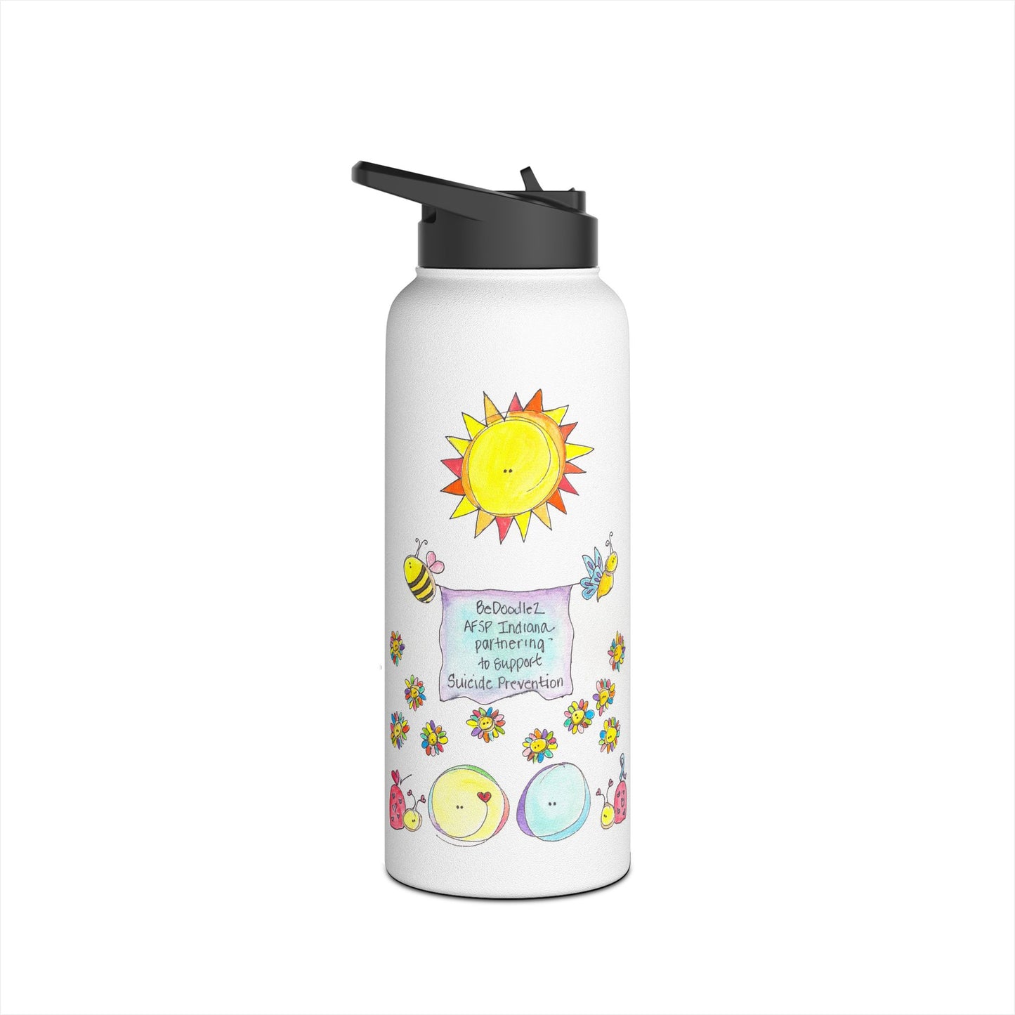 AFSP Indiana Stainless Steel Water Bottle - You are Just Beginning