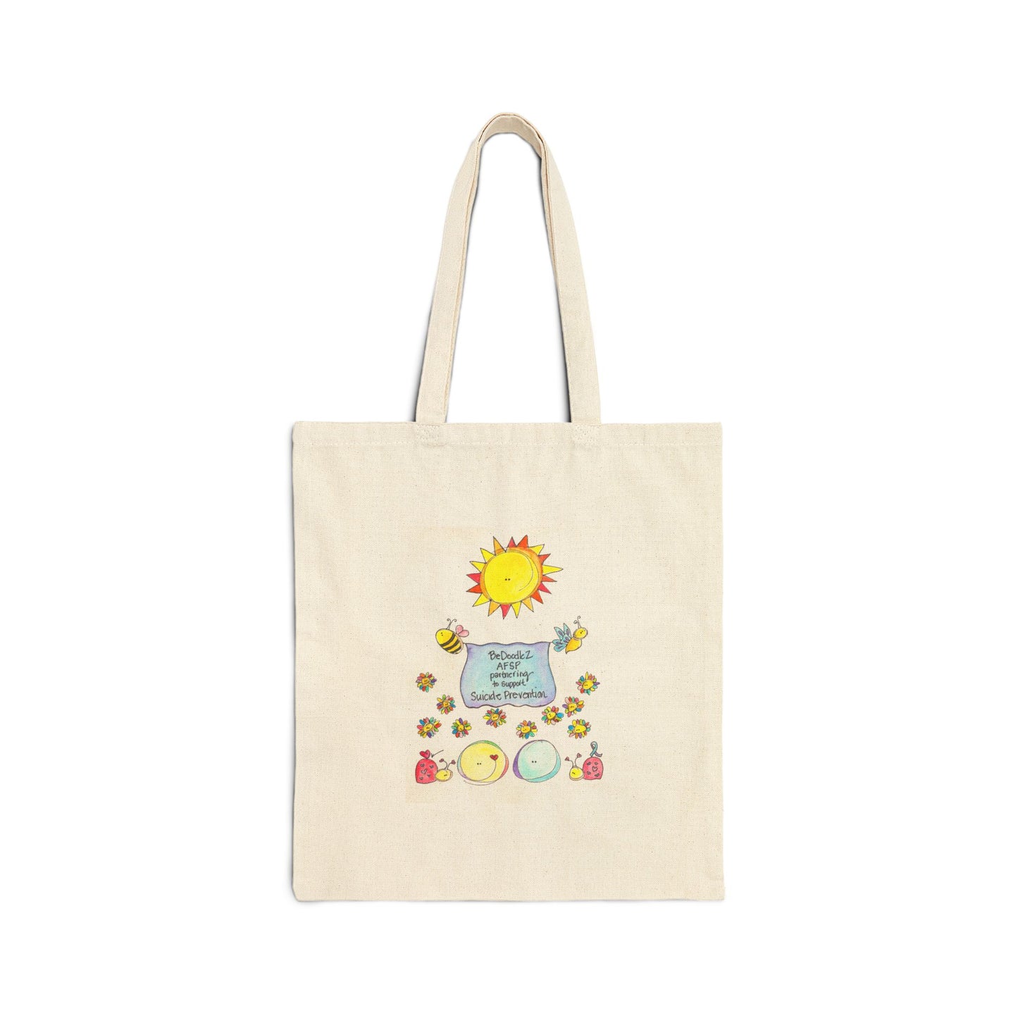 AFSP National Cotton Canvas Tote Bag - You are Just Beginning