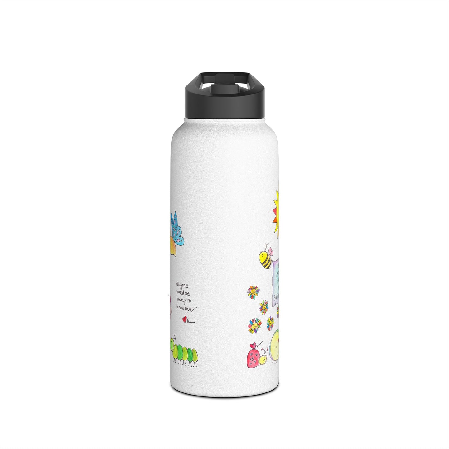 AFSP Indiana Stainless Steel Water Bottle, Standard Lid - Lucky to Know You