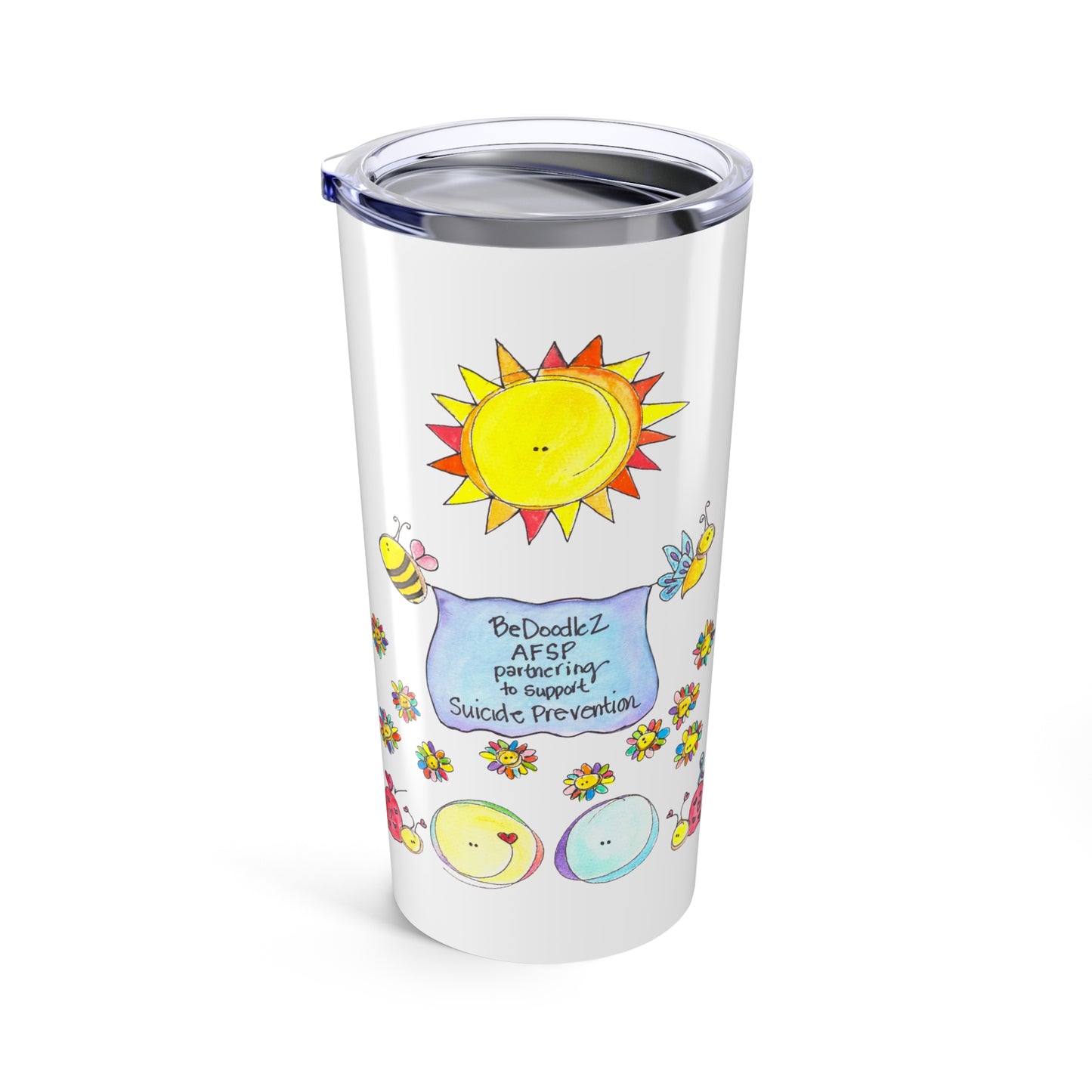 AFSP National Tumbler 20oz - Lucky to Know You