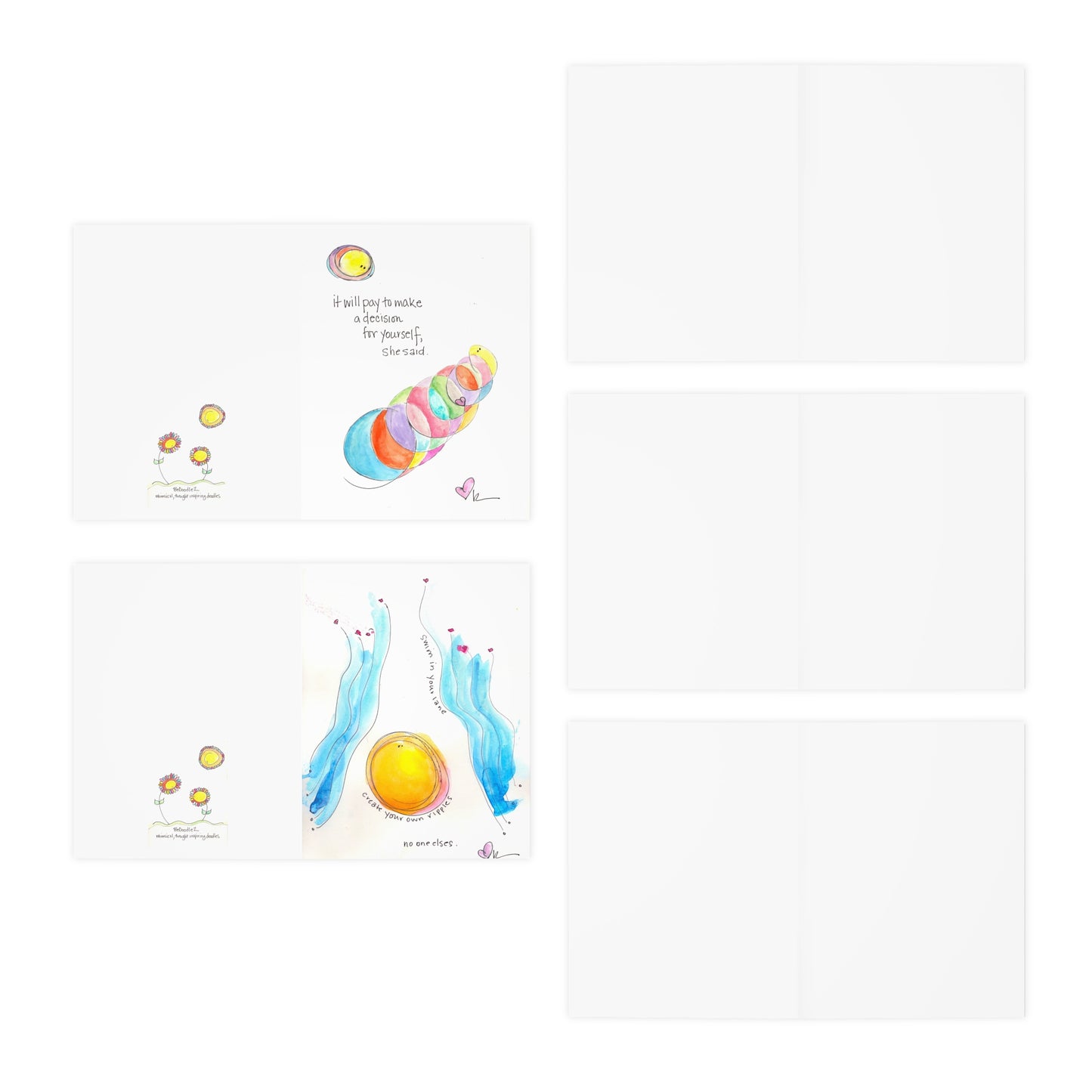 Multi-Design Greeting Cards (5-Pack)