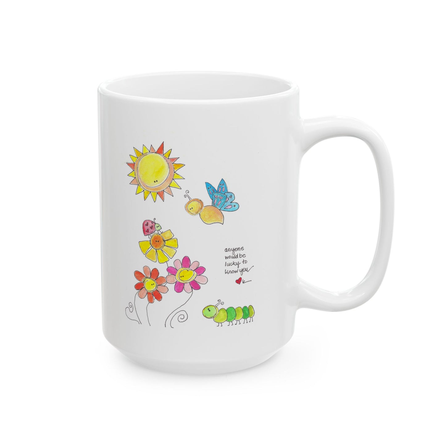 AFSP National Ceramic Mug, (11oz, 15oz) - Lucky to Know You