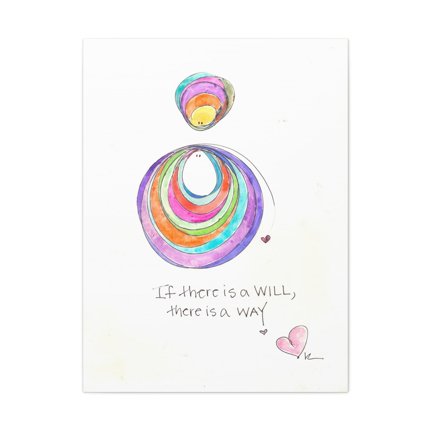 Canvas Gallery Wraps 1.25" - If there is a Will