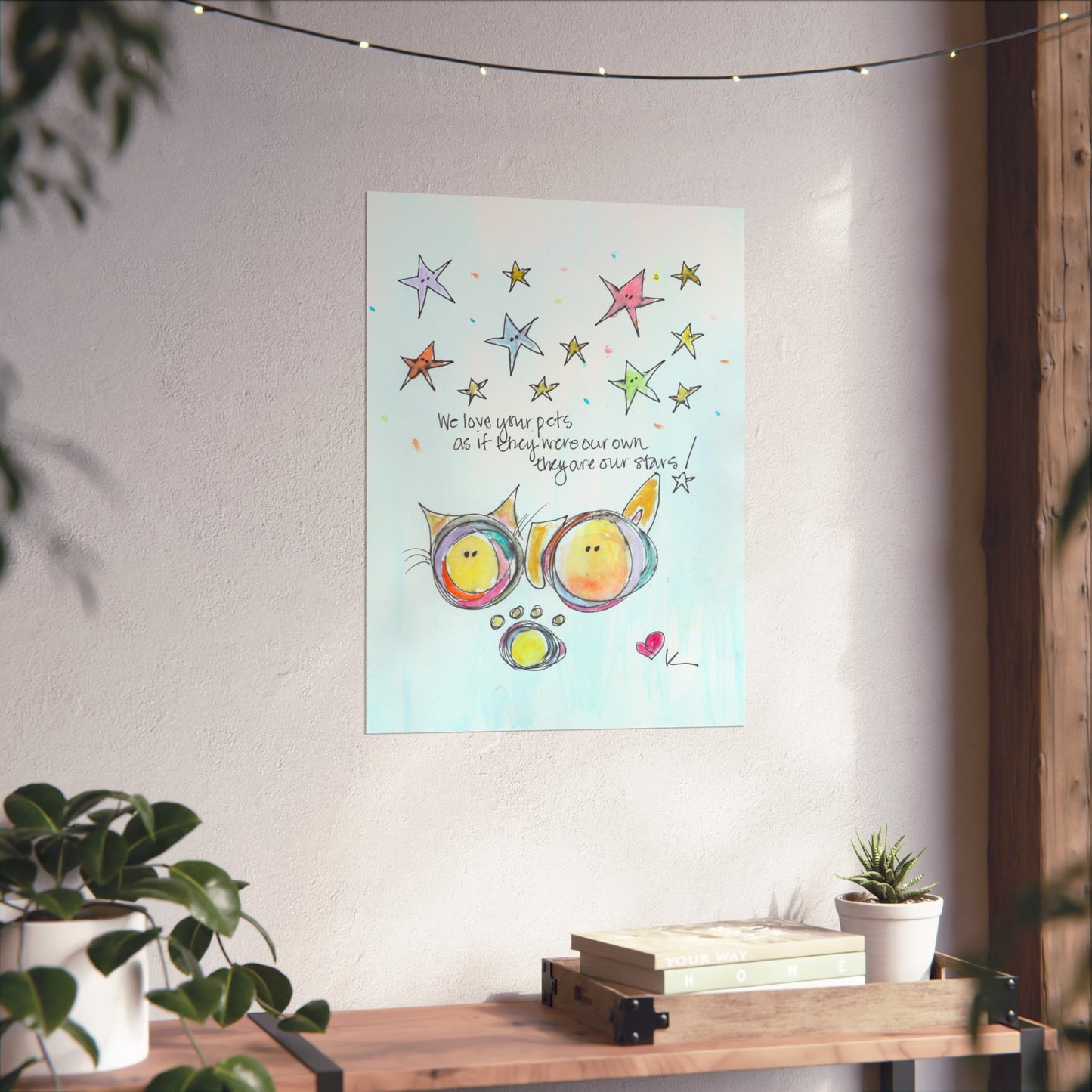 Fine Art Print - We Love Your Pets