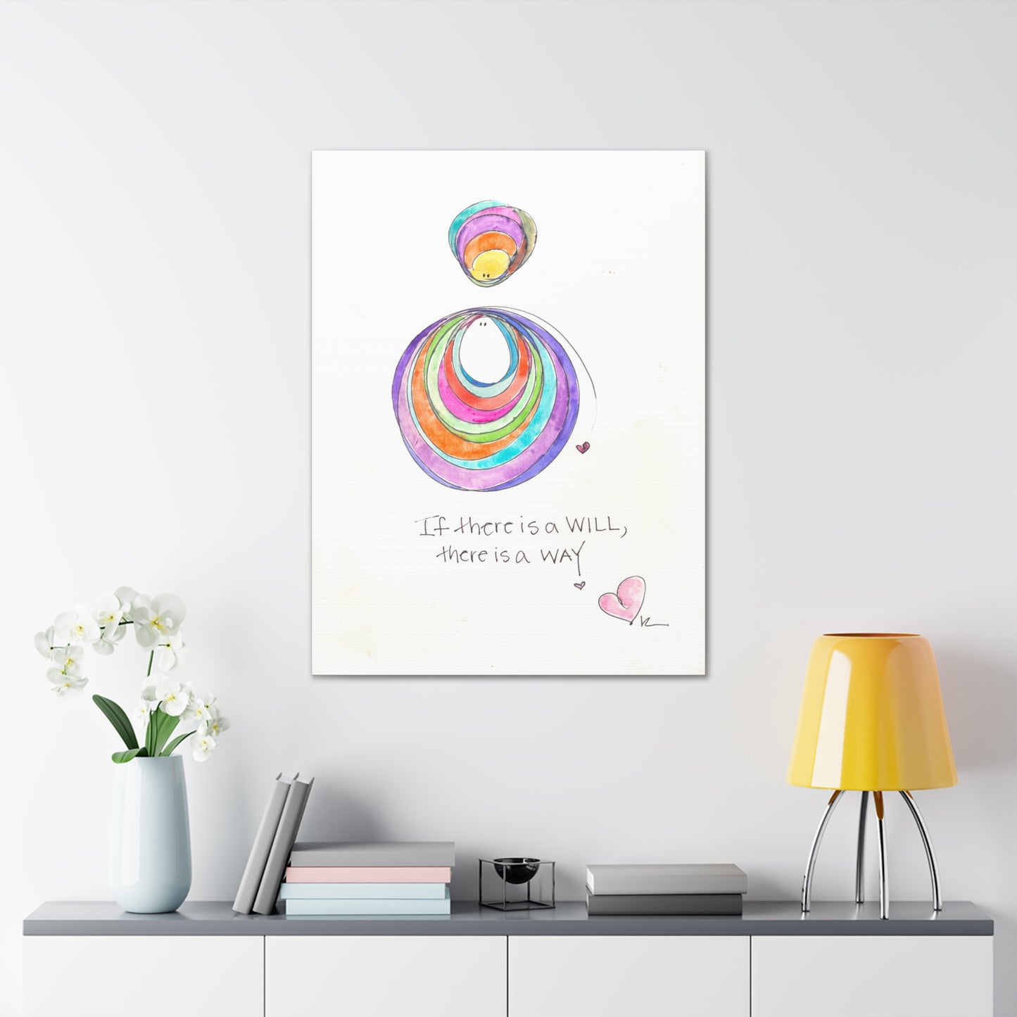 Canvas Gallery Wraps 1.25" - If there is a Will