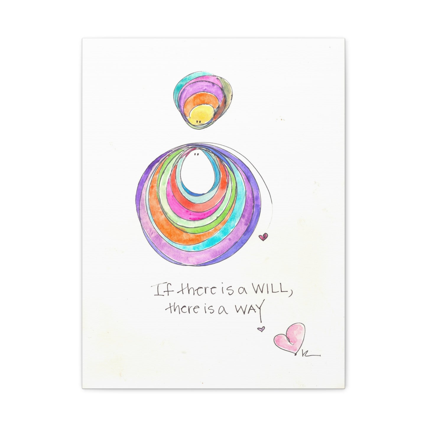 Canvas Gallery Wraps 1.25" - If there is a Will
