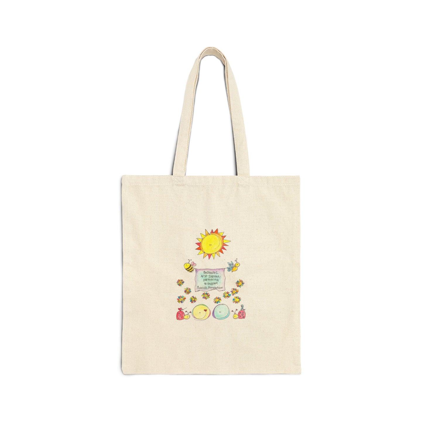 AFSP Indiana Cotton Canvas Tote Bag - You are Just Beginning