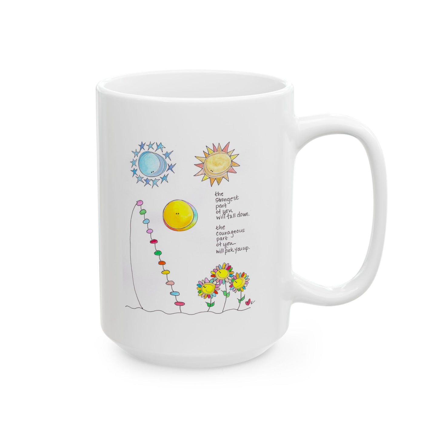 AFSP National Ceramic Mug, (11oz, 15oz) - Courageous Part of You