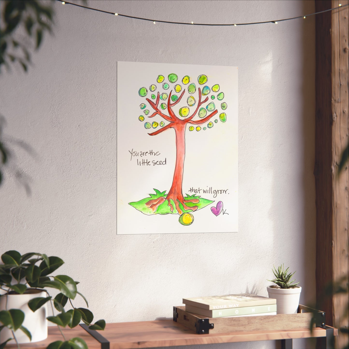 Fine Art Print - The Little Seed that Grew