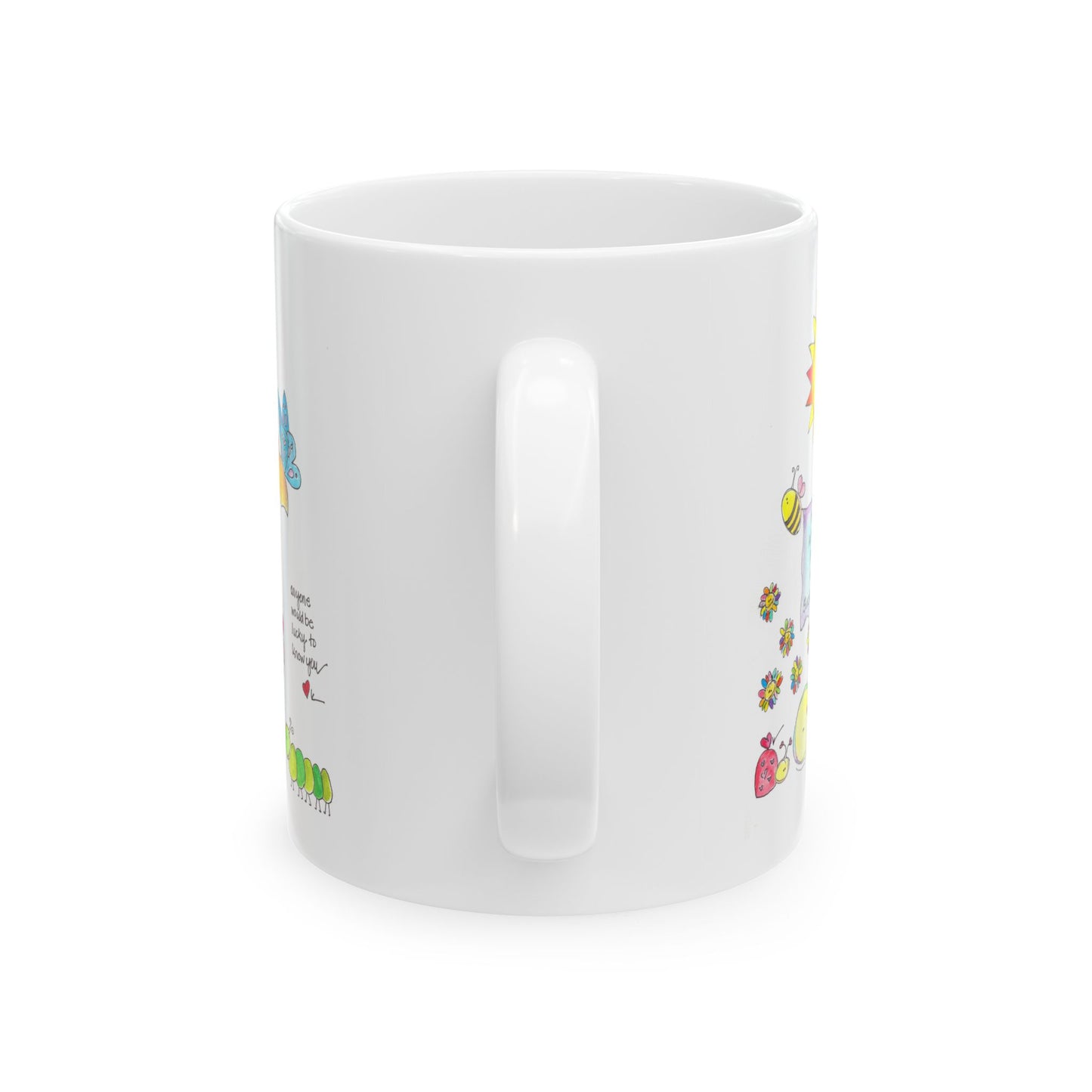 AFSP Indiana Ceramic Mug, (11oz, 15oz) - Lucky to Know You