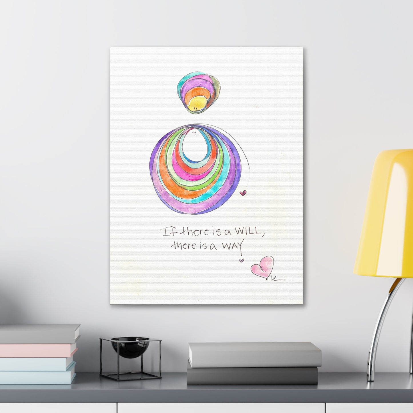 Canvas Gallery Wraps 1.25" - If there is a Will