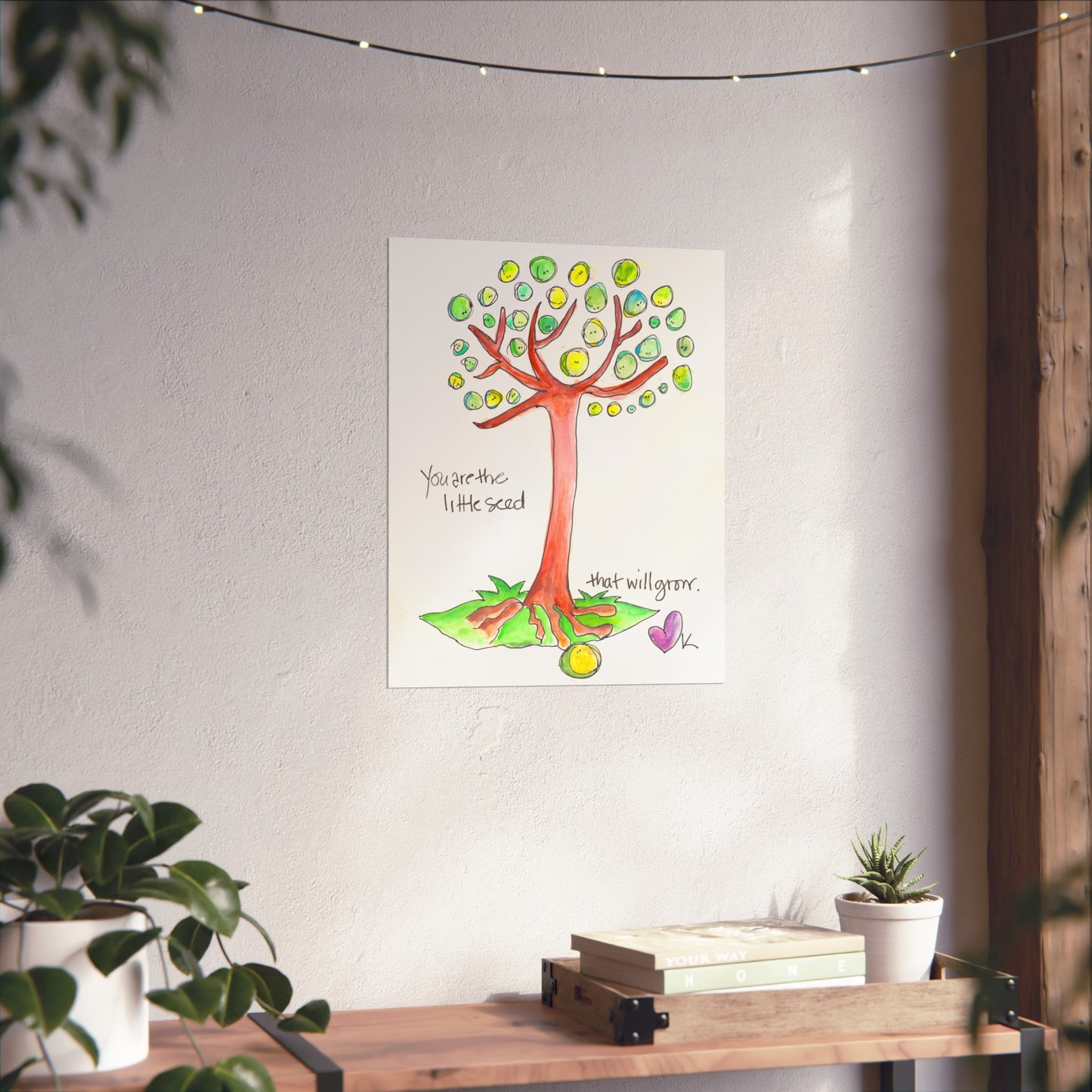 Fine Art Print - The Little Seed that Grew
