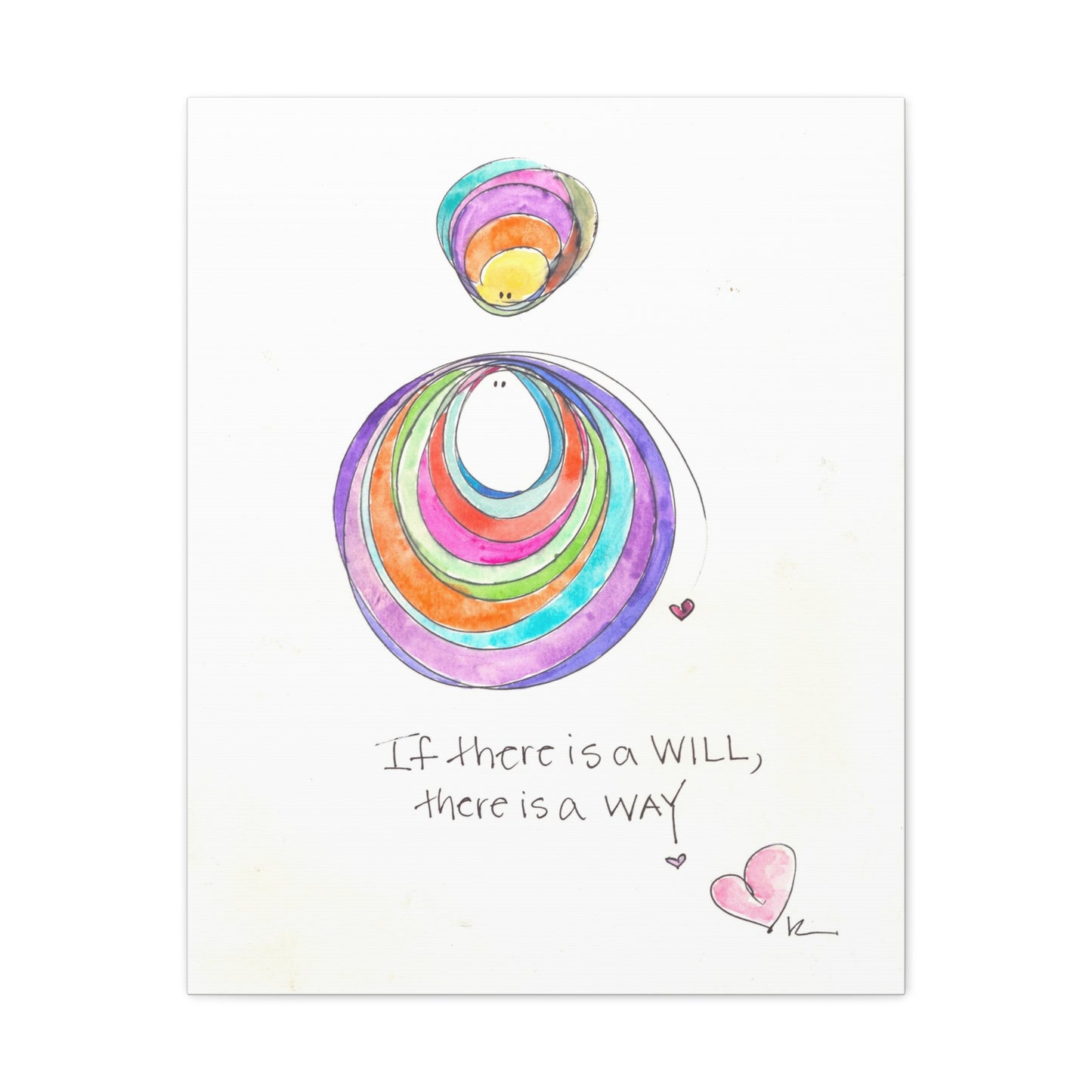 Canvas Gallery Wraps 1.25" - If there is a Will