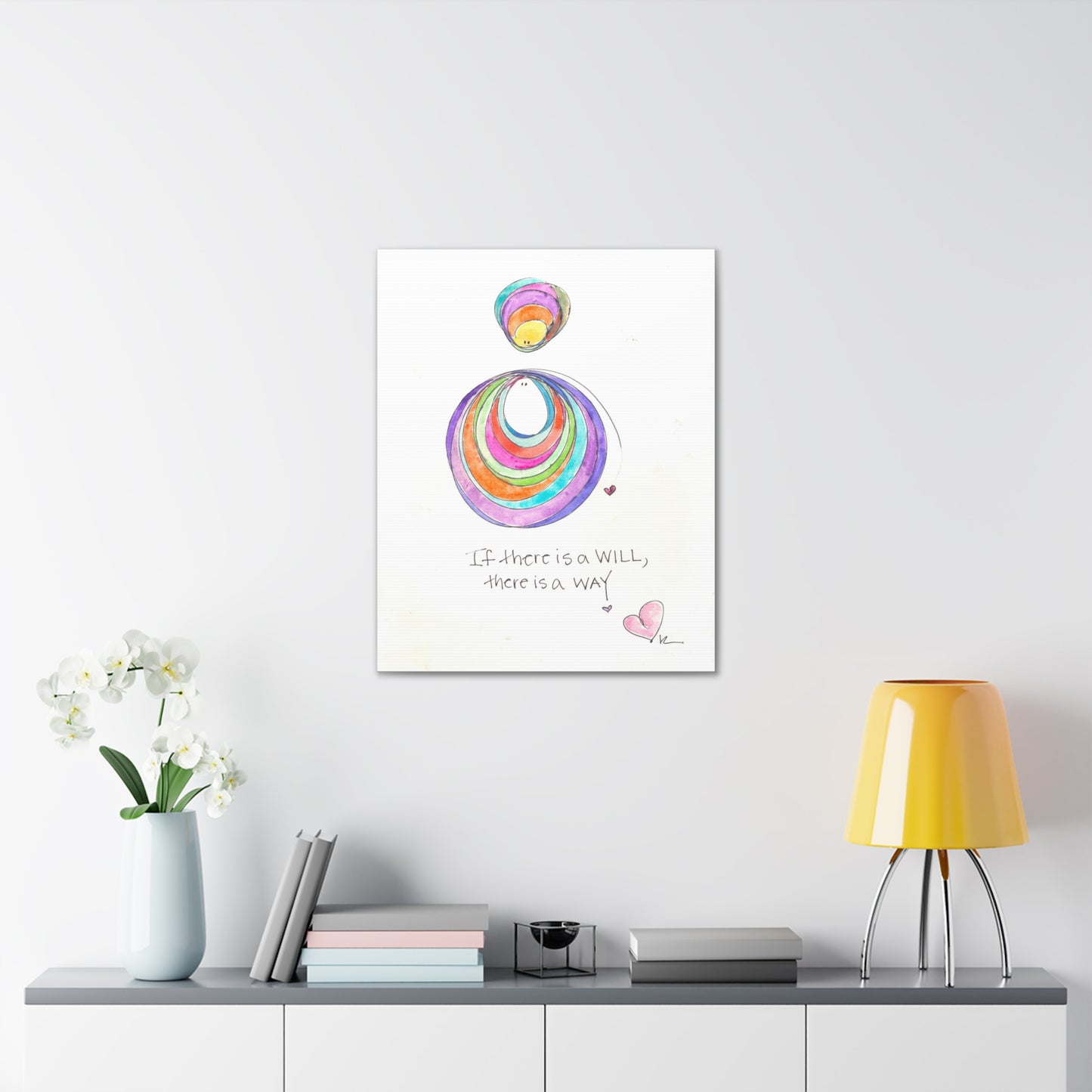 Canvas Gallery Wraps 1.25" - If there is a Will