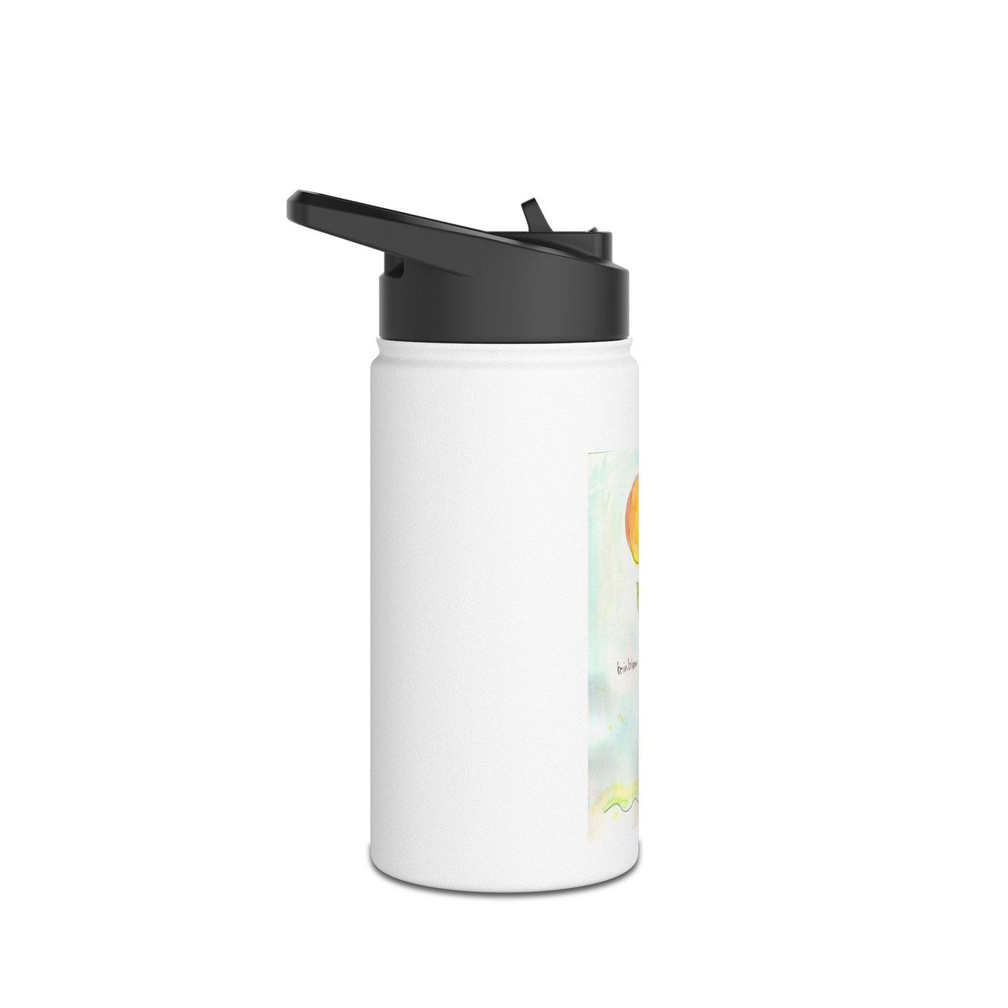 Stainless Steel Water Bottle, Standard Lid - Be in Bloom
