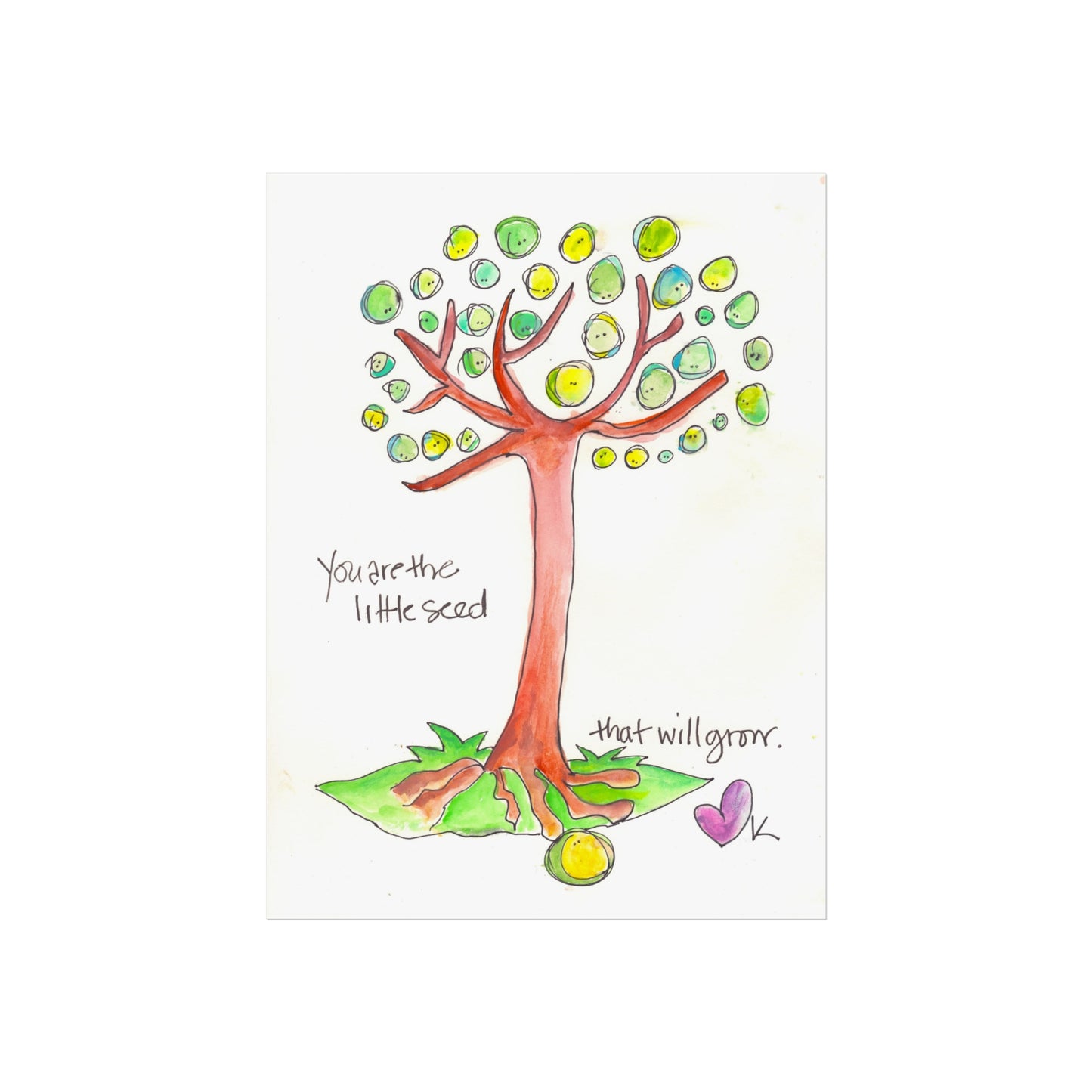 Fine Art Print - The Little Seed that Grew
