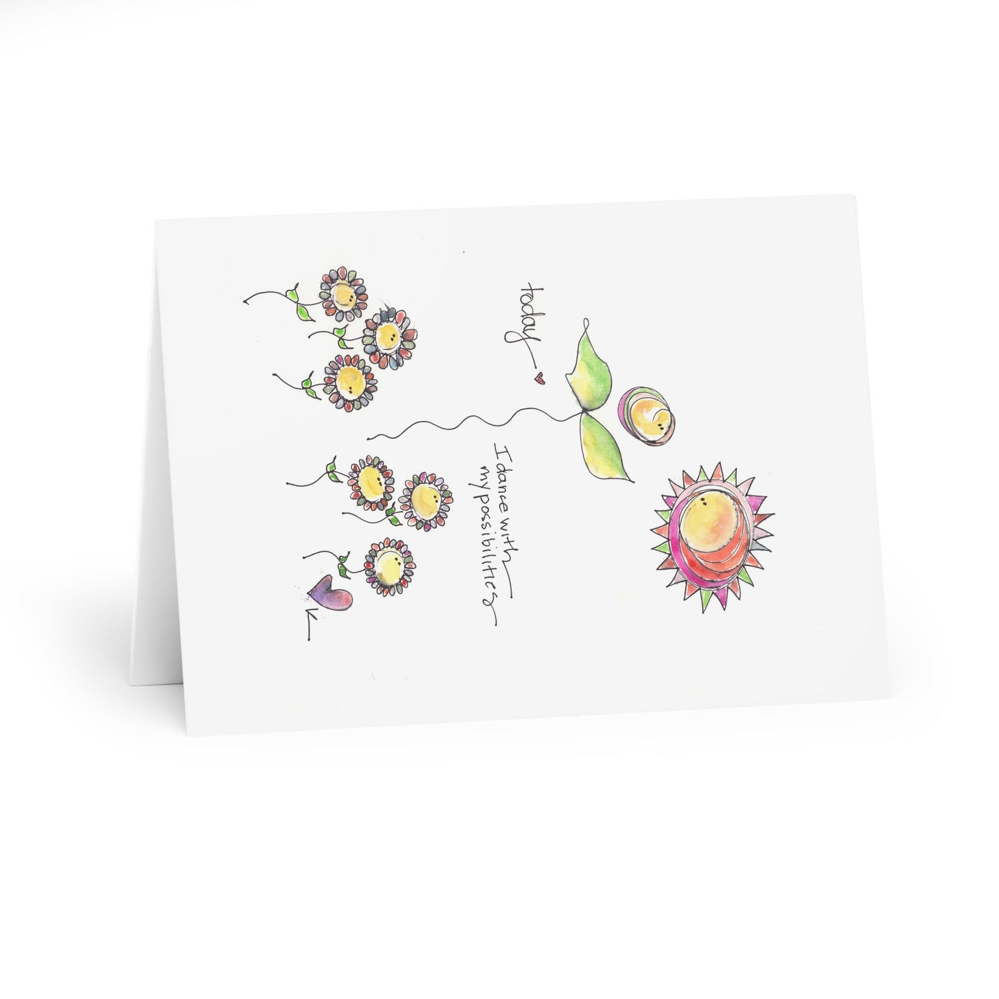 Greeting Cards (5 Pack Single Image) - Dance with Possibilities