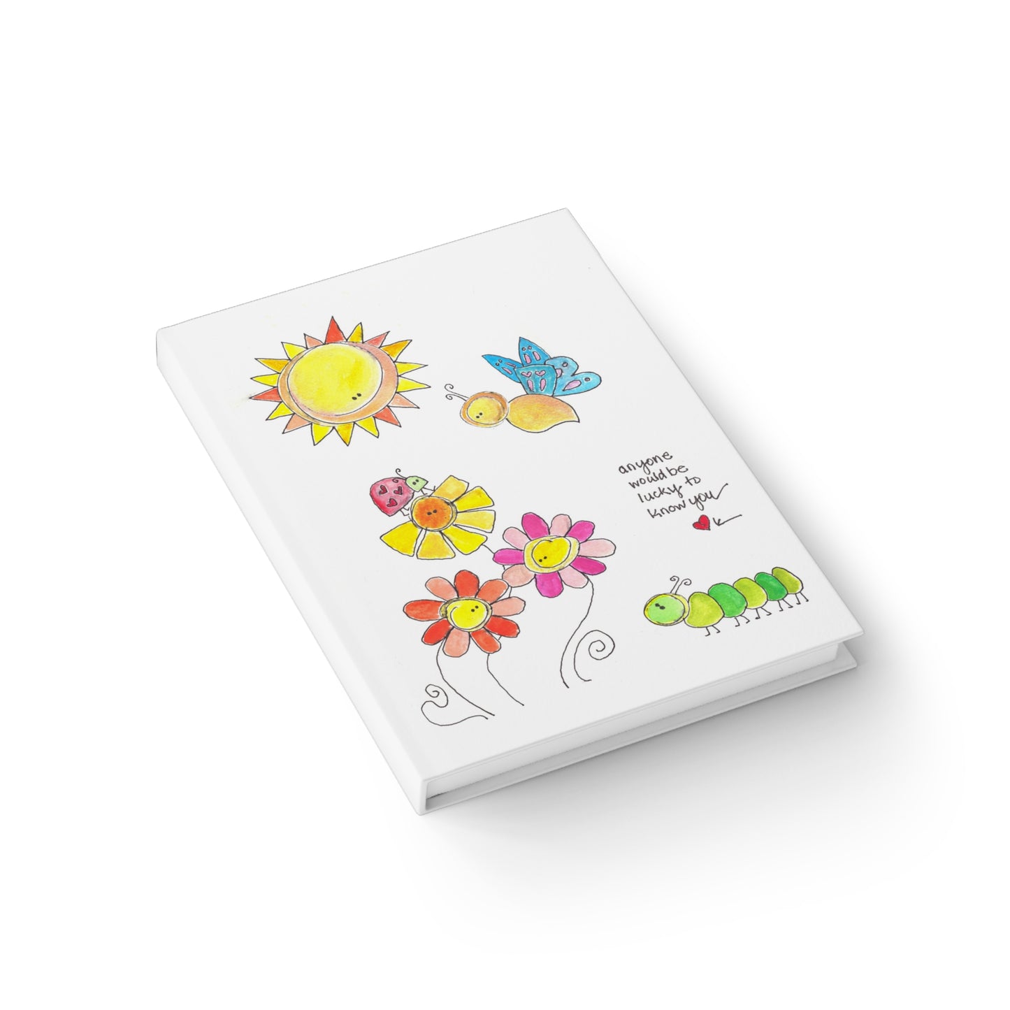AFSP Indiana Hardcover Journal - Lucky to Know You
