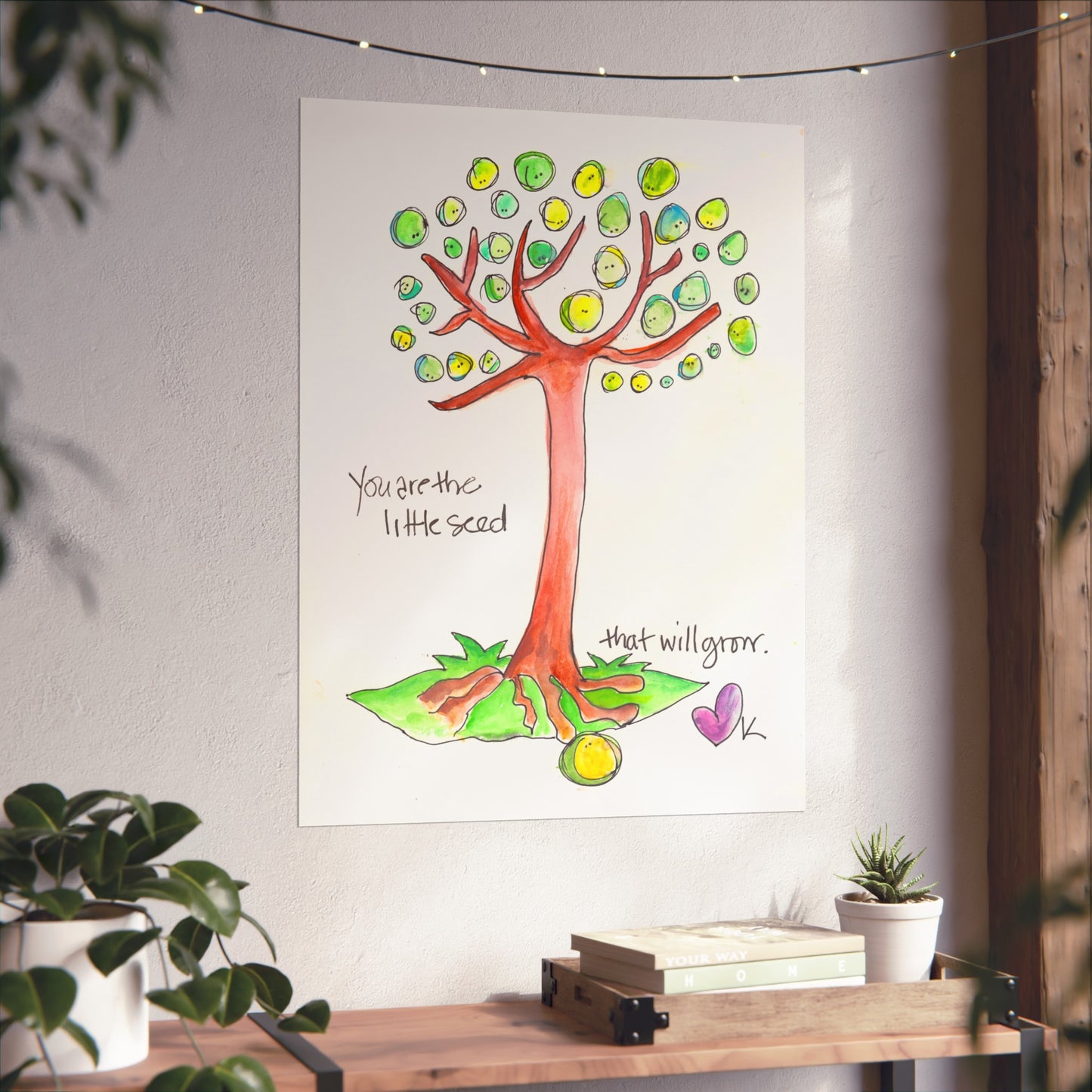 Fine Art Print - The Little Seed that Grew
