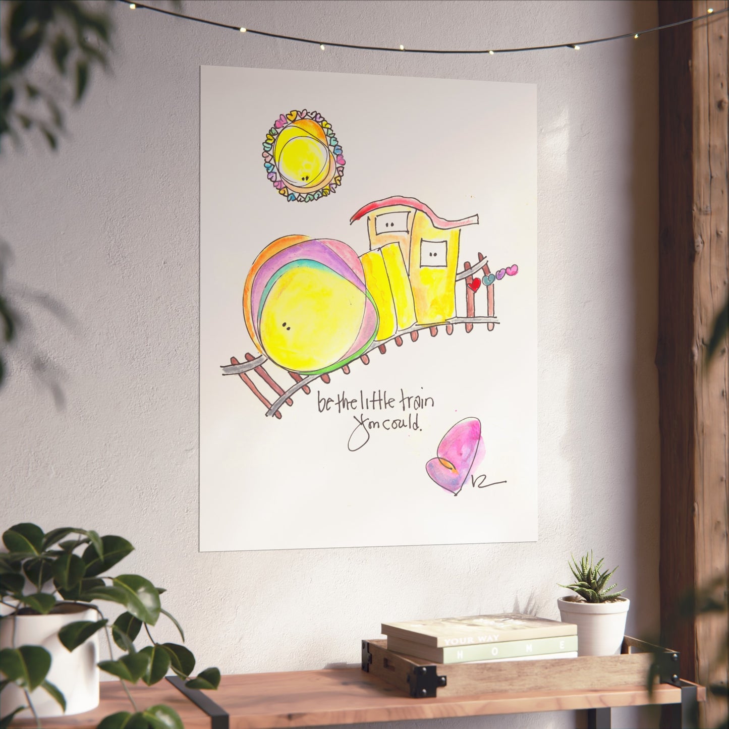 Fine Art Print - Little Train You Could Be