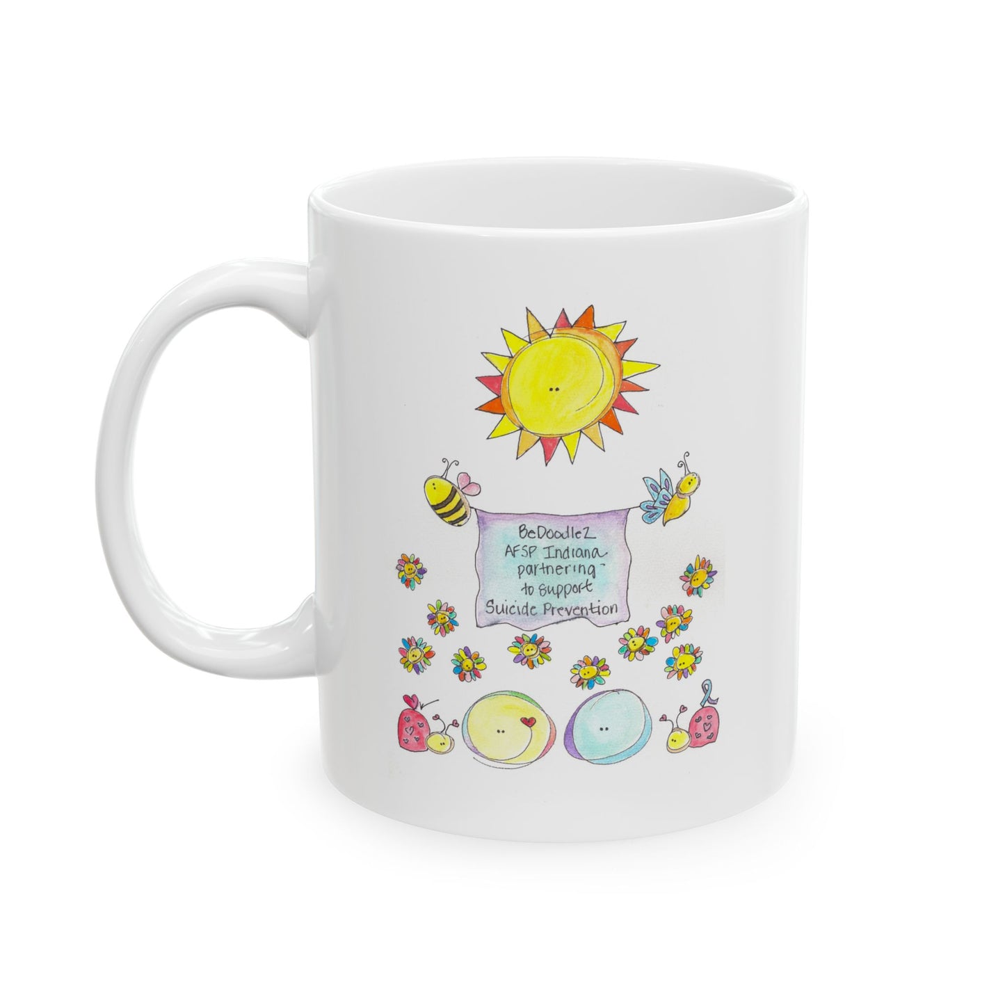 AFSP Indiana Ceramic Mug, (11oz, 15oz) - You are Just Beginning