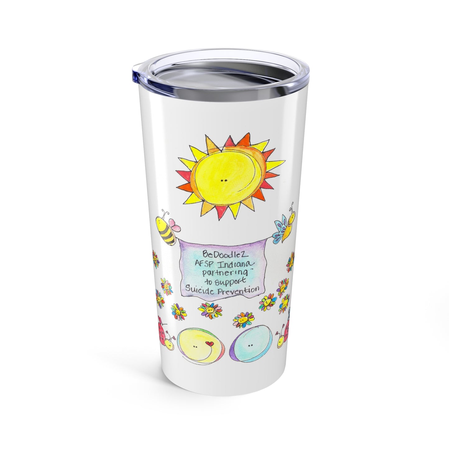 AFSP Indiana Tumbler 20oz - Lucky to Know You