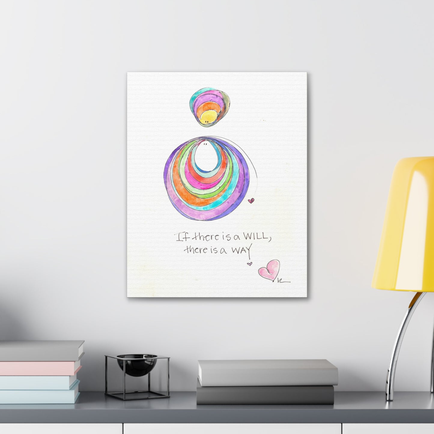 Canvas Gallery Wraps 1.25" - If there is a Will