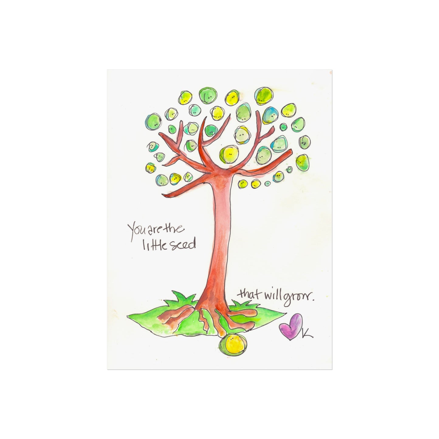 Fine Art Print - The Little Seed that Grew