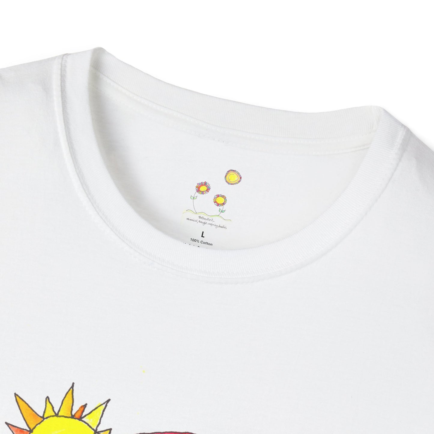 AFSP Indiana - Unisex Softstyle T-Shirt - Rainbows follow Storms
