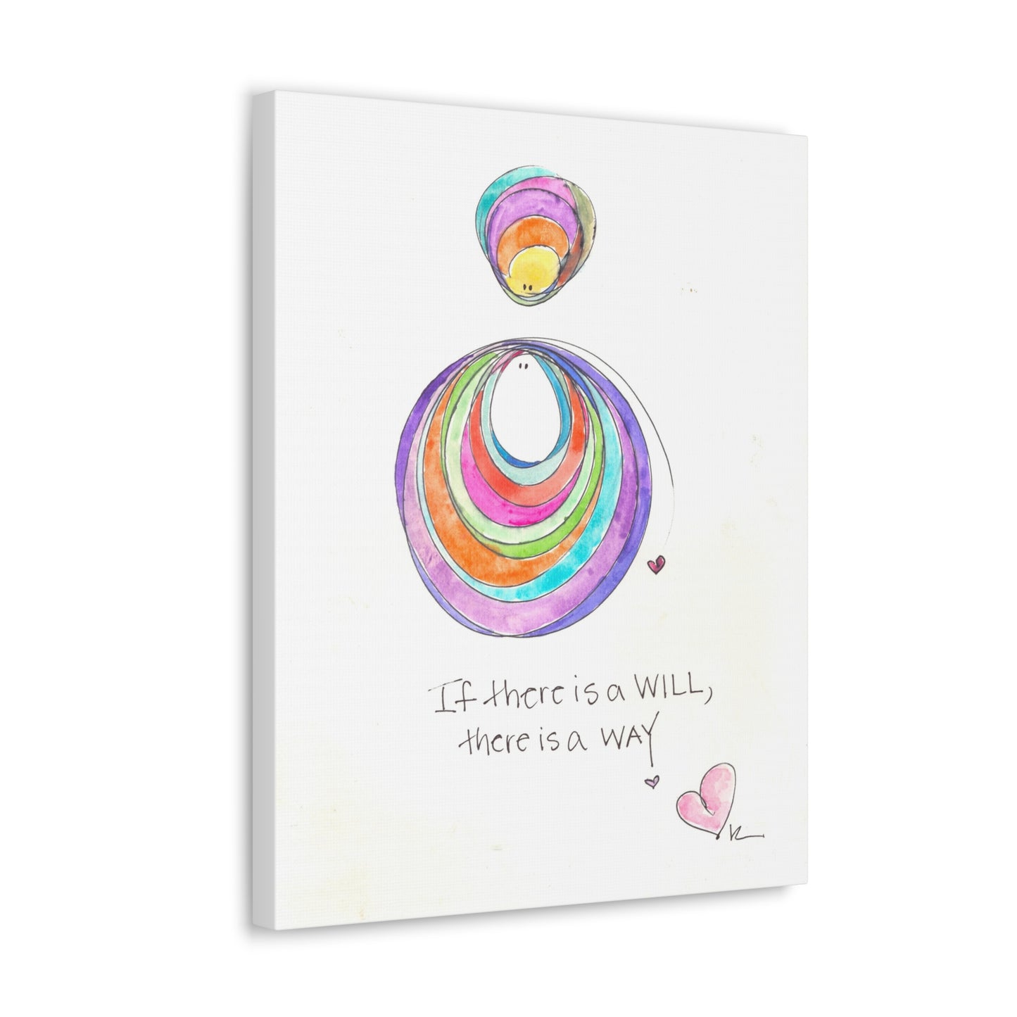Canvas Gallery Wraps 1.25" - If there is a Will