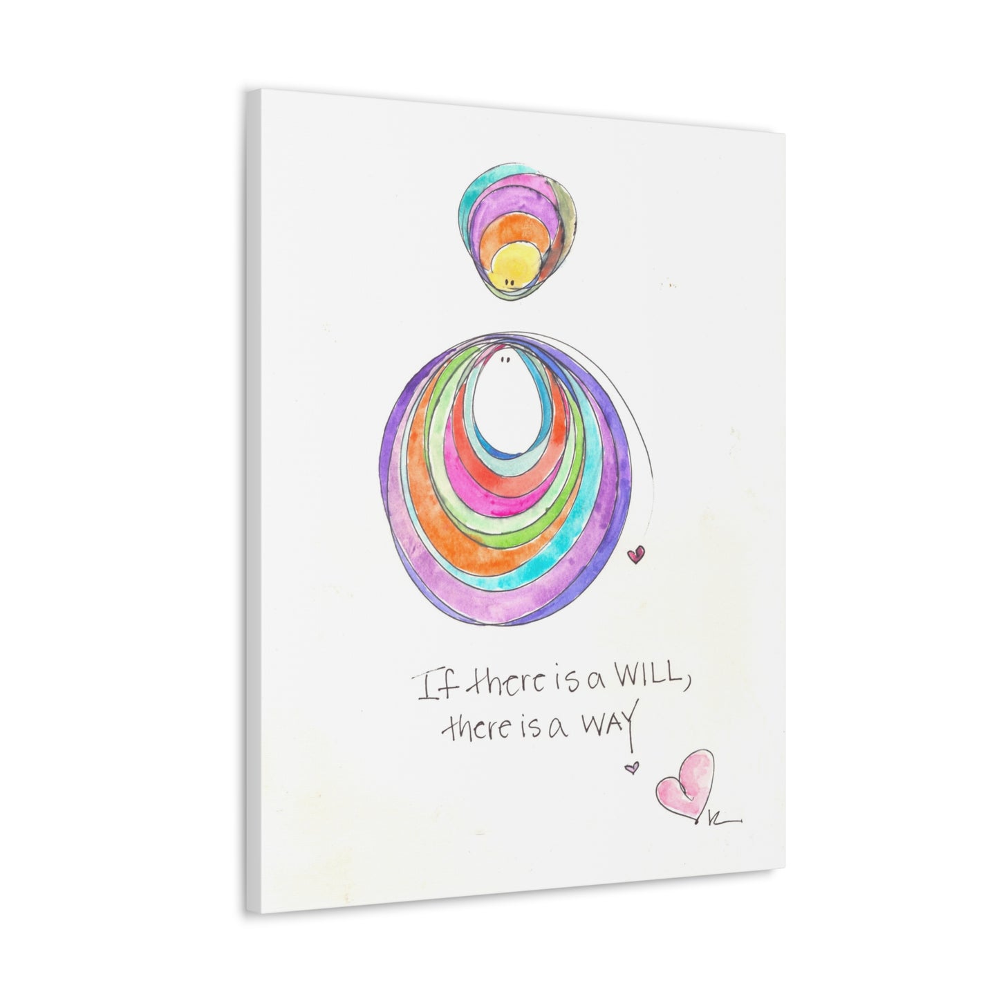 Canvas Gallery Wraps 1.25" - If there is a Will