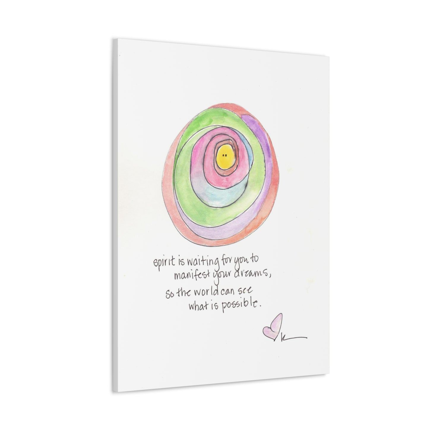 Canvas Gallery Wrap 1.25" - Spirit is Waiting for You