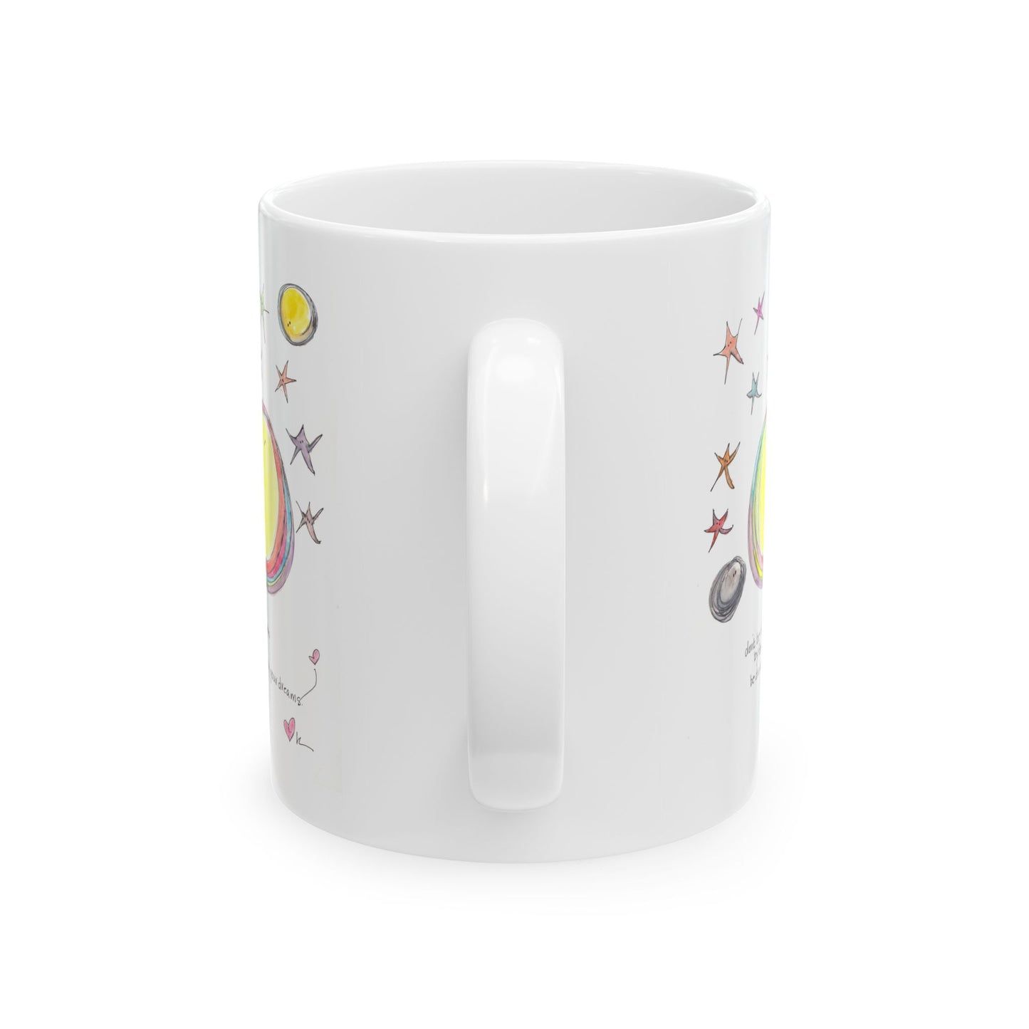 Ceramic Mug, (11oz, 15oz) - Be Driven by Your Dreams