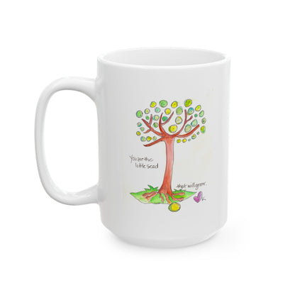 Ceramic Mug, (11oz, 15oz) - The Little Seed that Grew