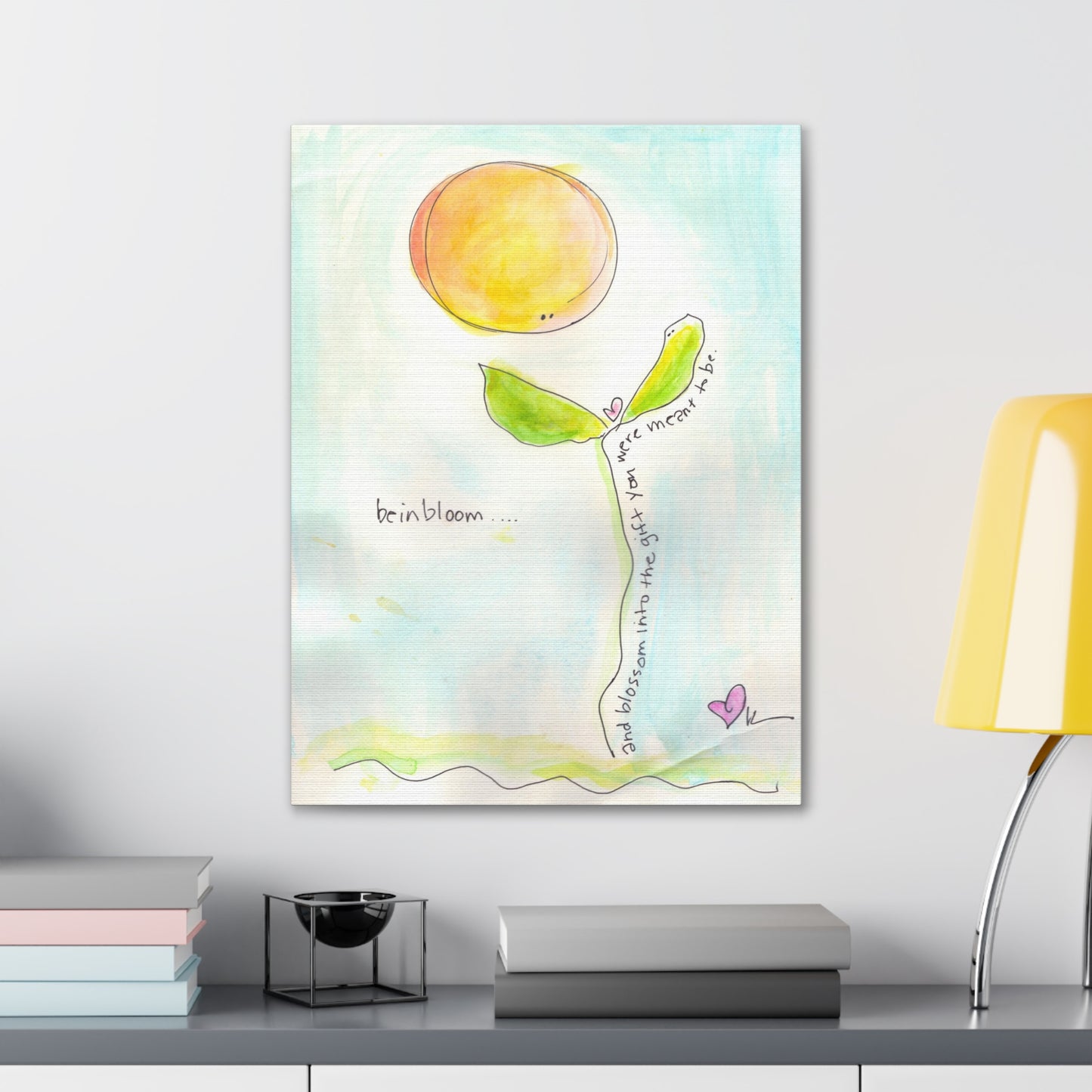 Canvas Gallery Wrap 1.25" - Be in Bloom