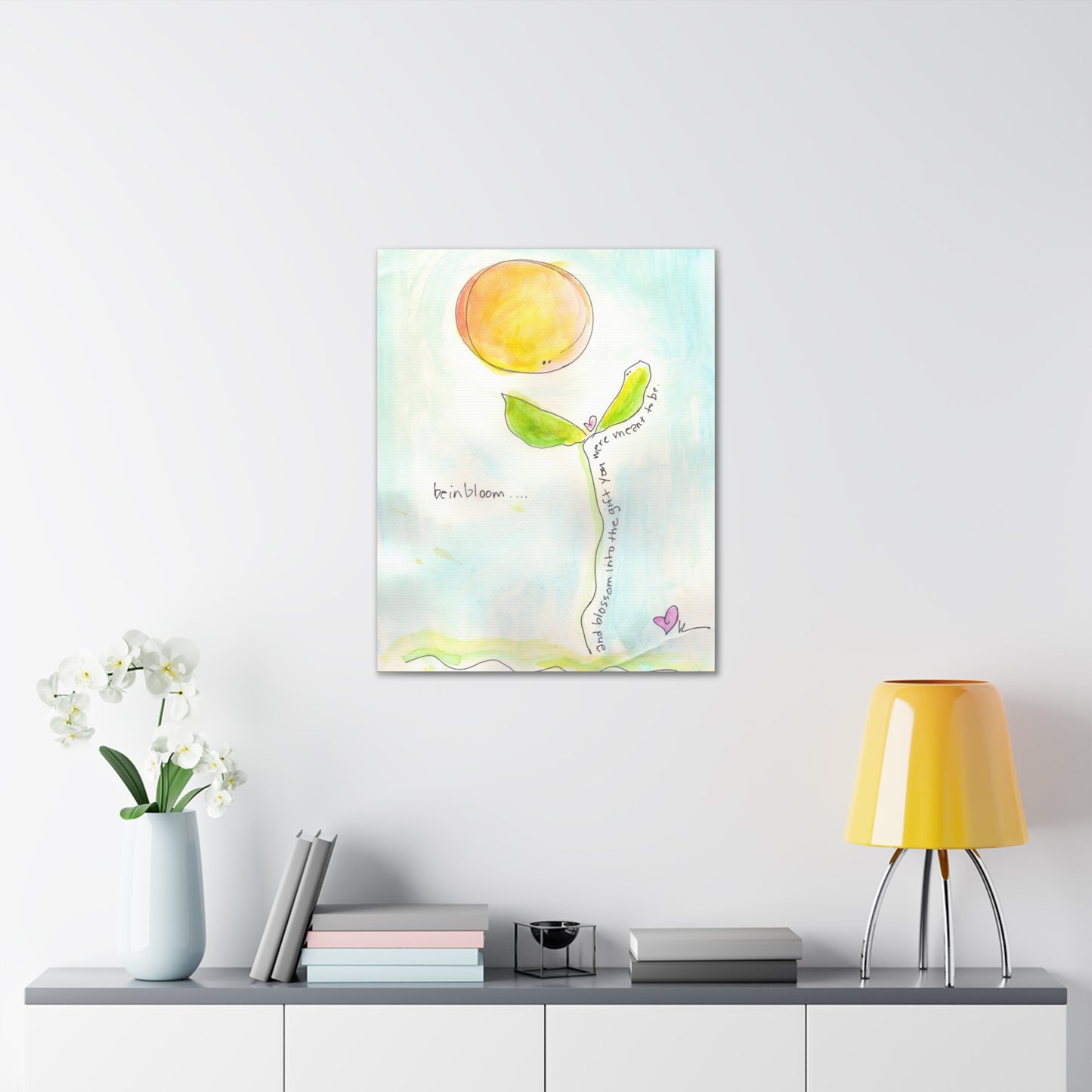 Canvas Gallery Wrap 1.25" - Be in Bloom